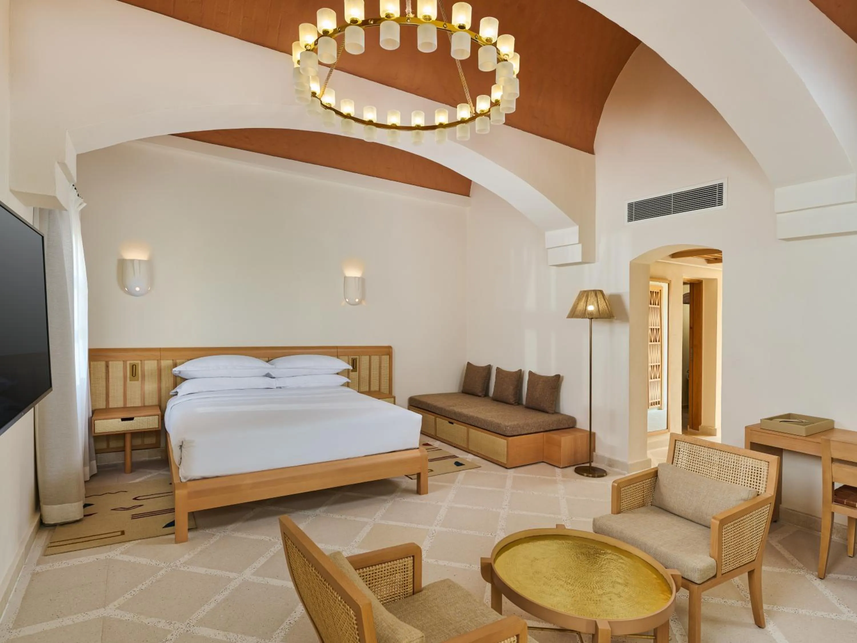 Bed in Sheraton Miramar Resort El Gouna