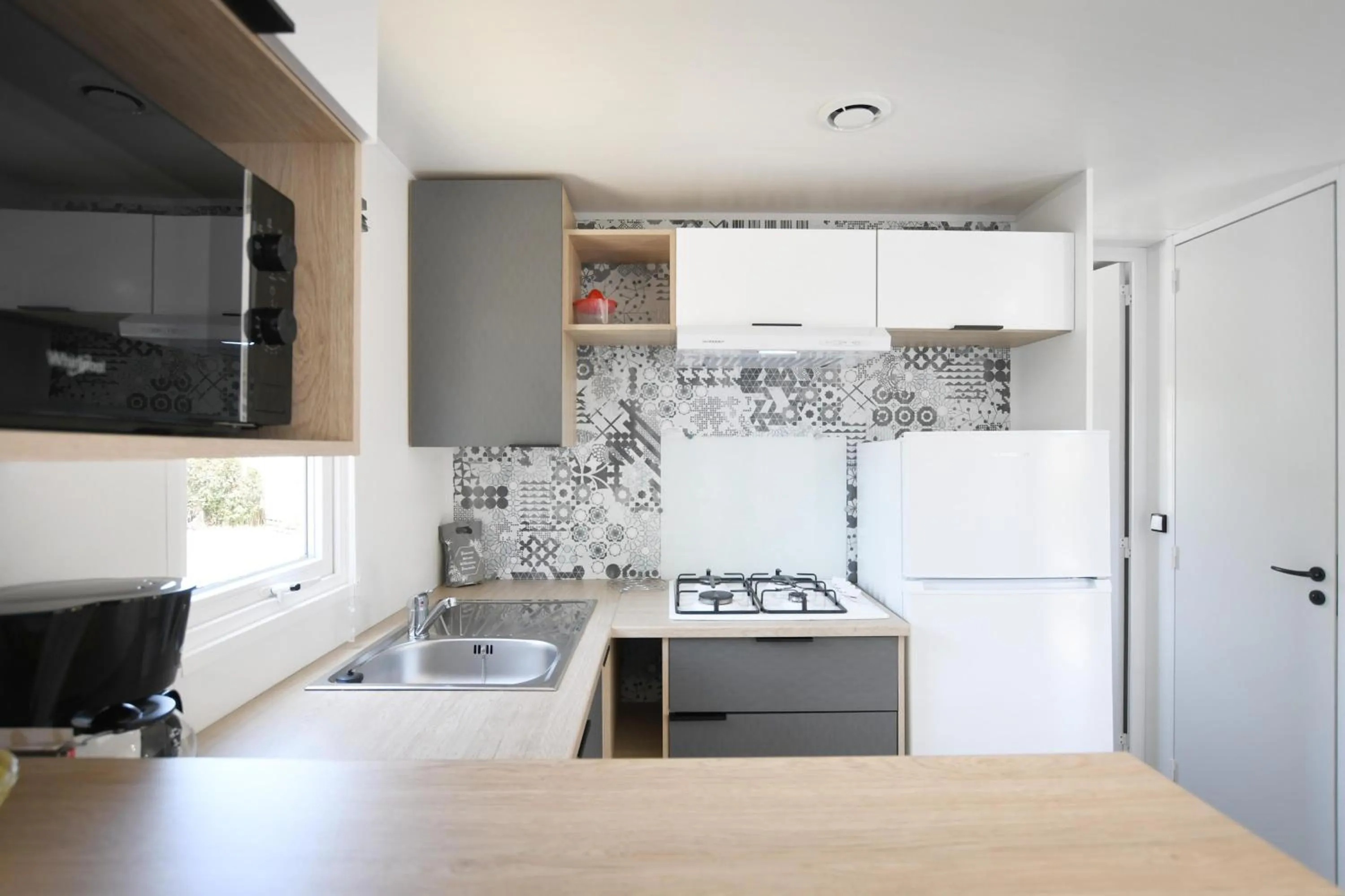 Kitchen or kitchenette in Camping International