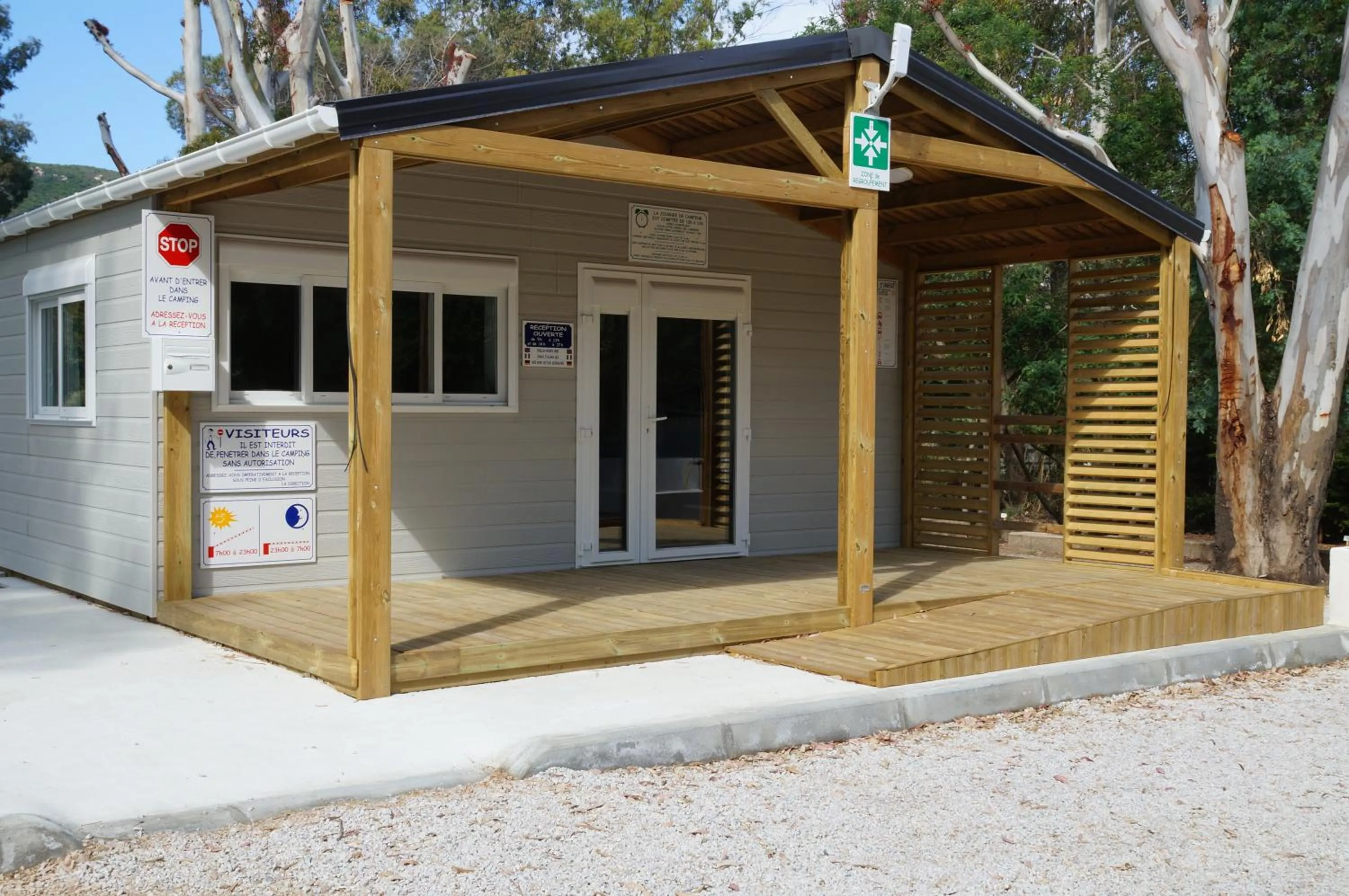 Lobby or reception in Camping International