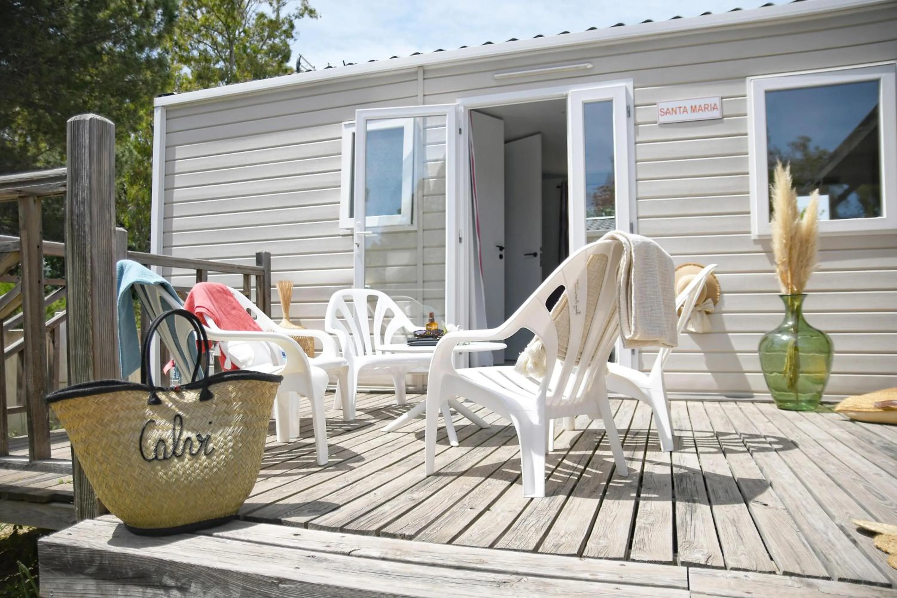 Balcony/Terrace in Camping International