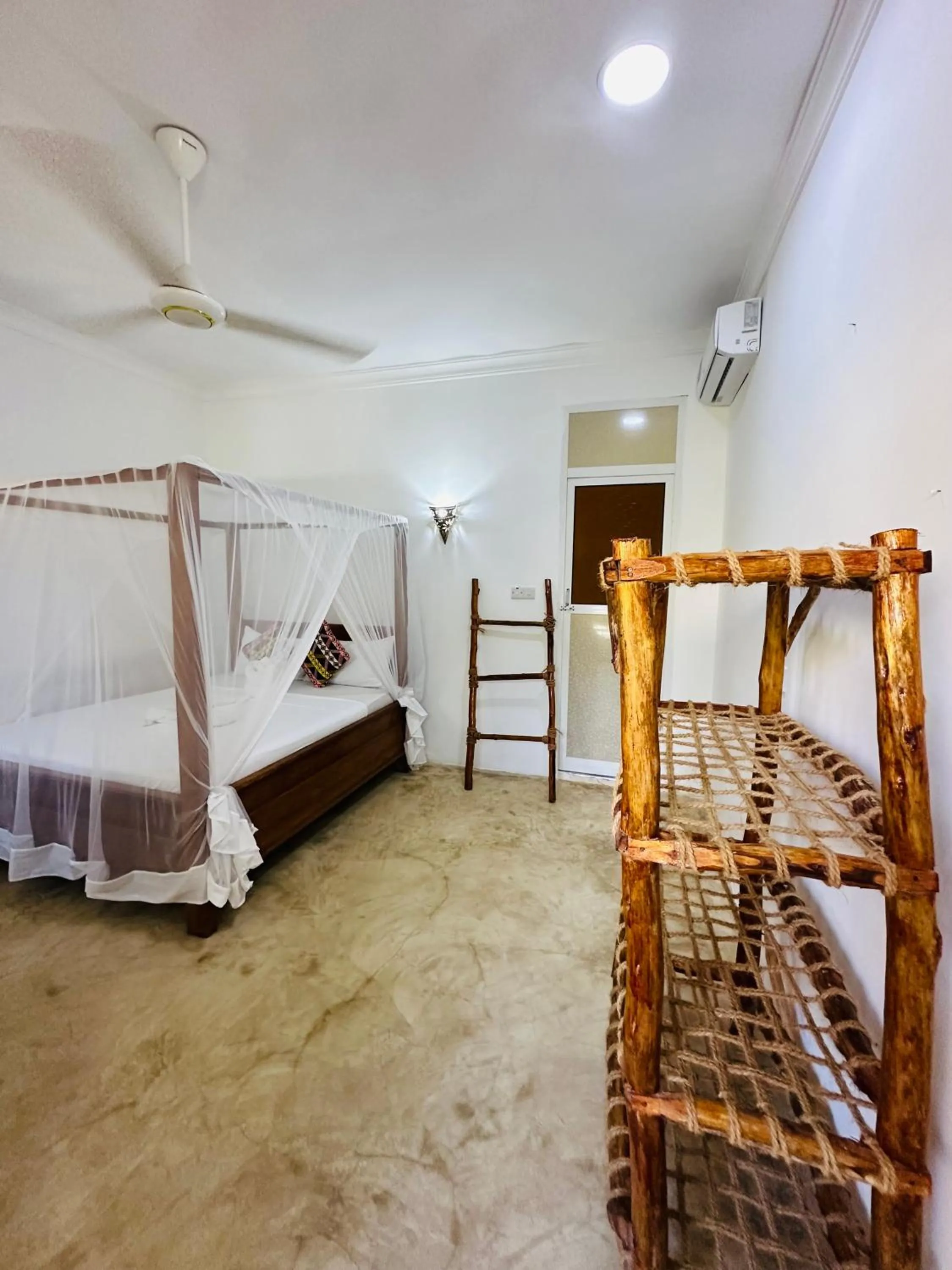 Bed in Lighthouse Guesthouse