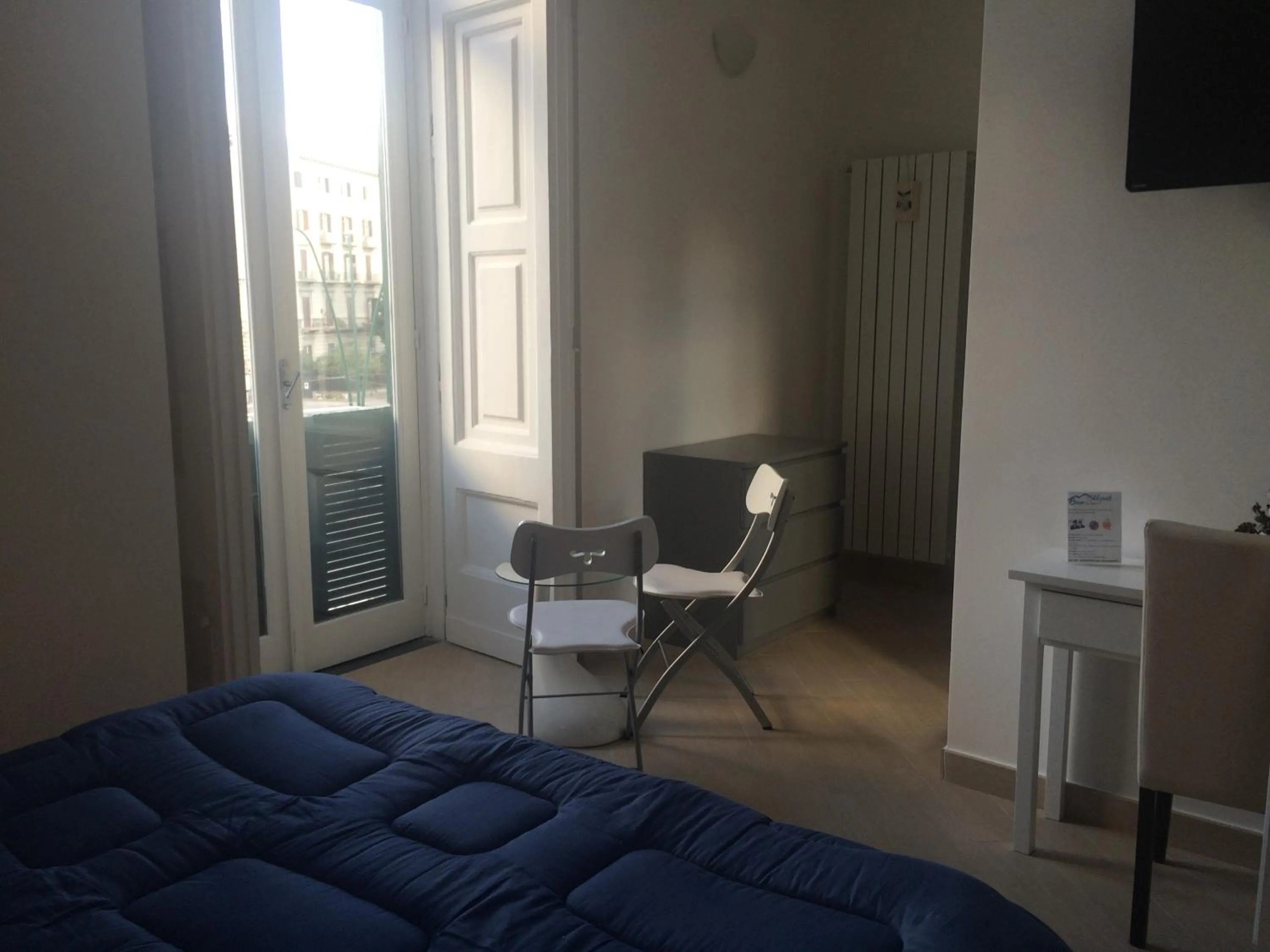 Balcony/Terrace, Bed in Base Napoli Mergellina