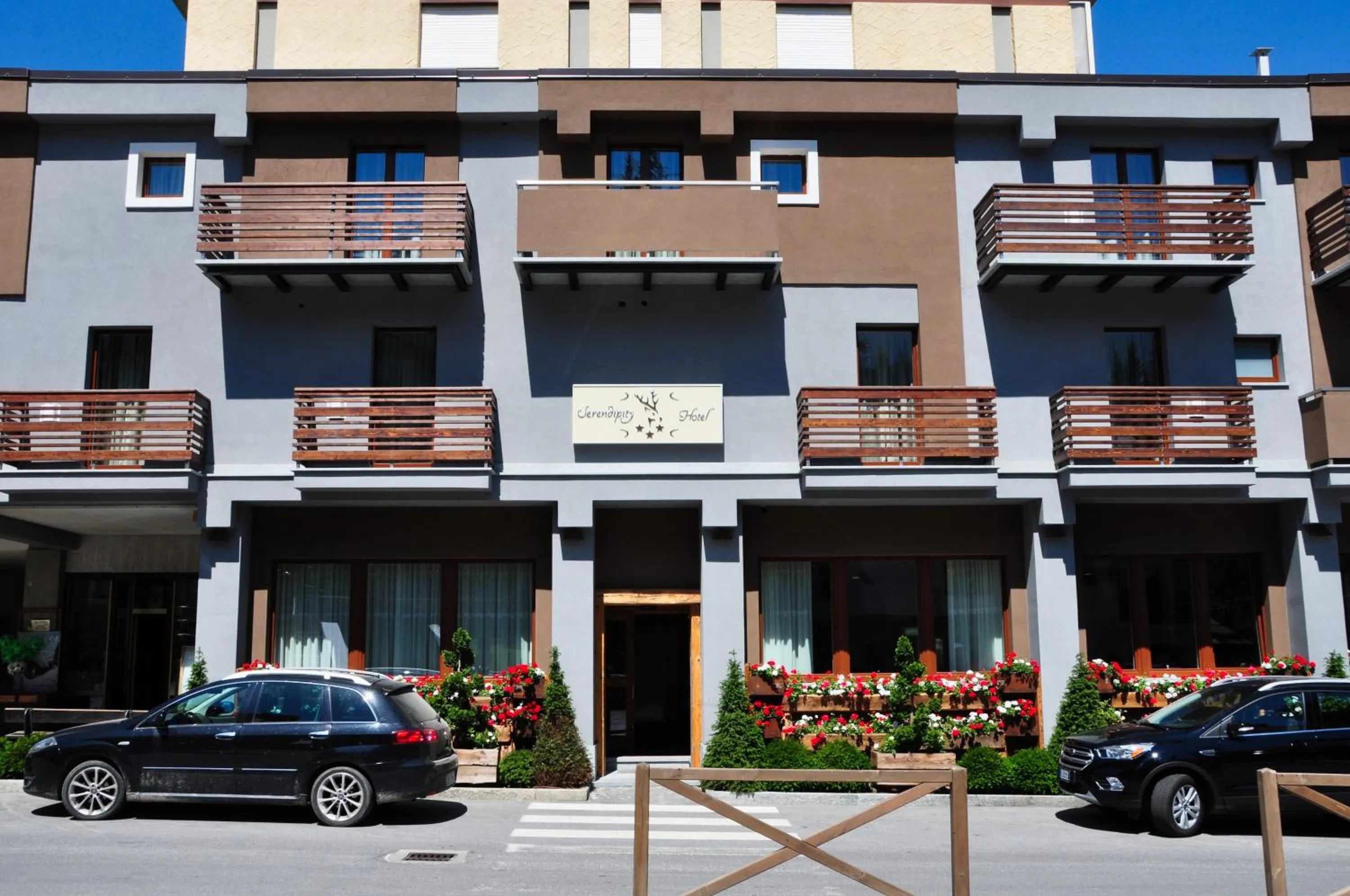 Property building in Serendipity Hotel