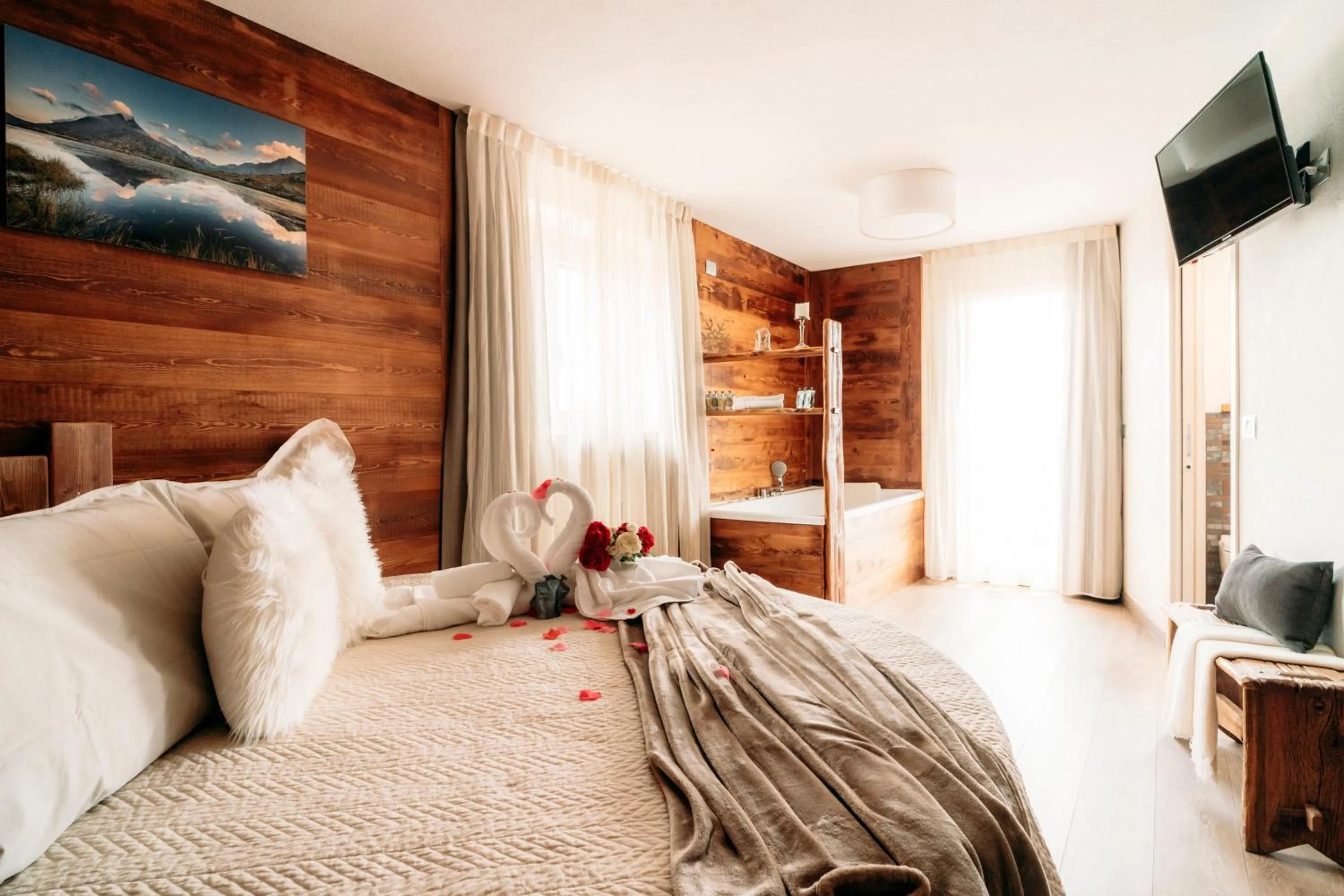 Bed in Serendipity Hotel