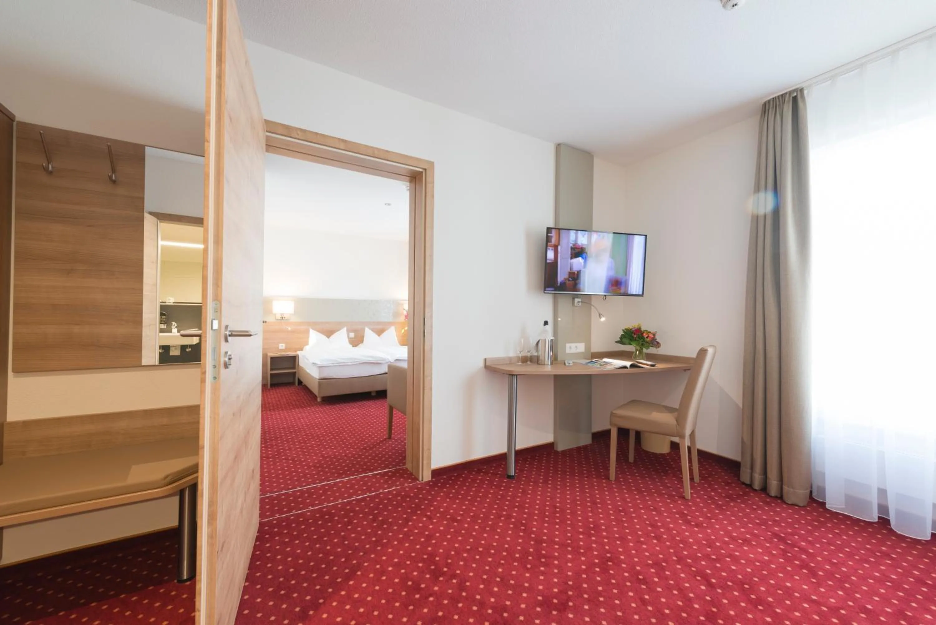 Photo of the whole room, Bed in Hotel Restaurant Bären