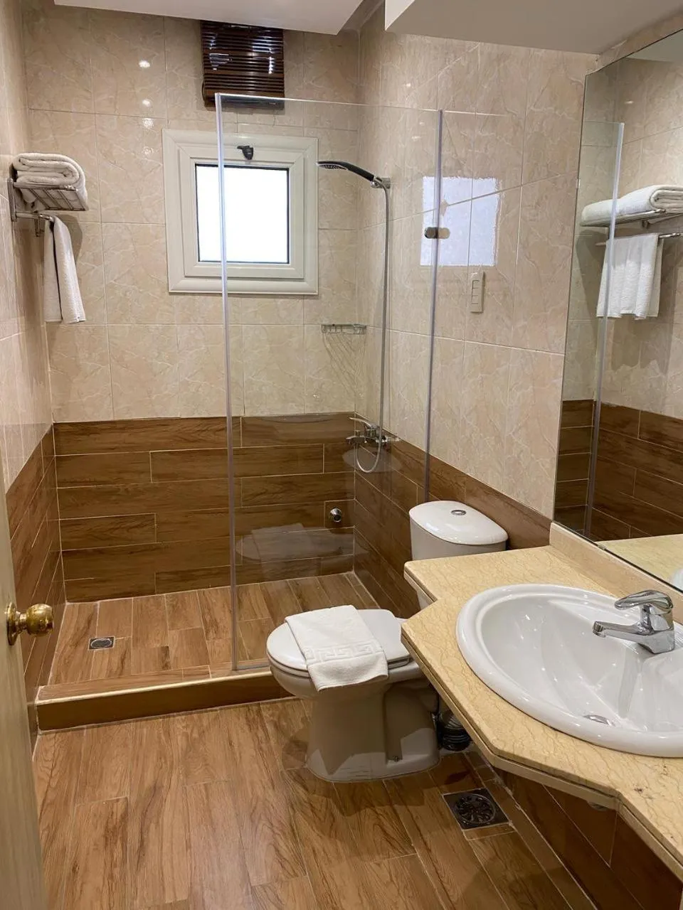 Shower in Golden Carven Hotel