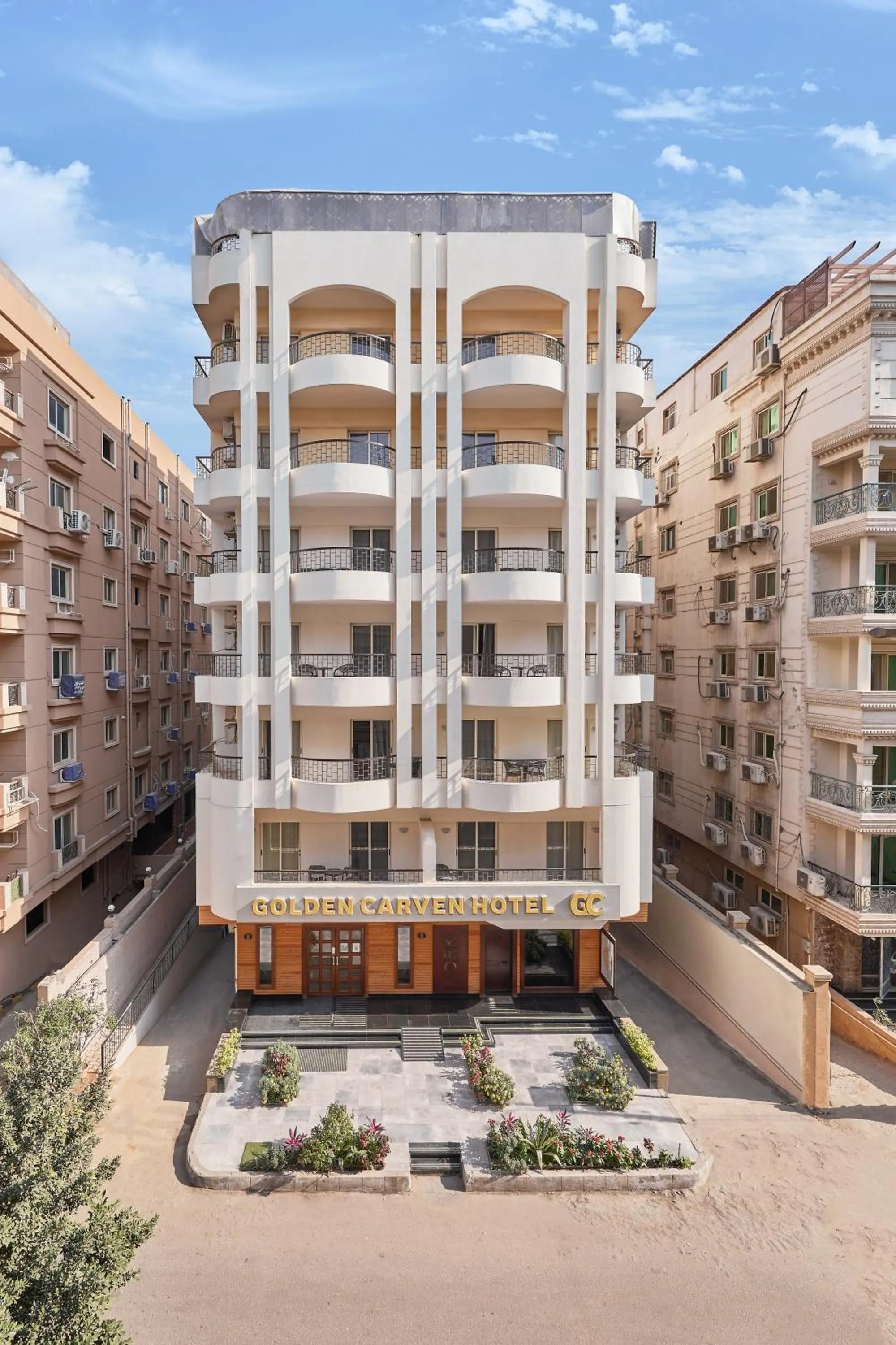 Property building in Golden Carven Hotel