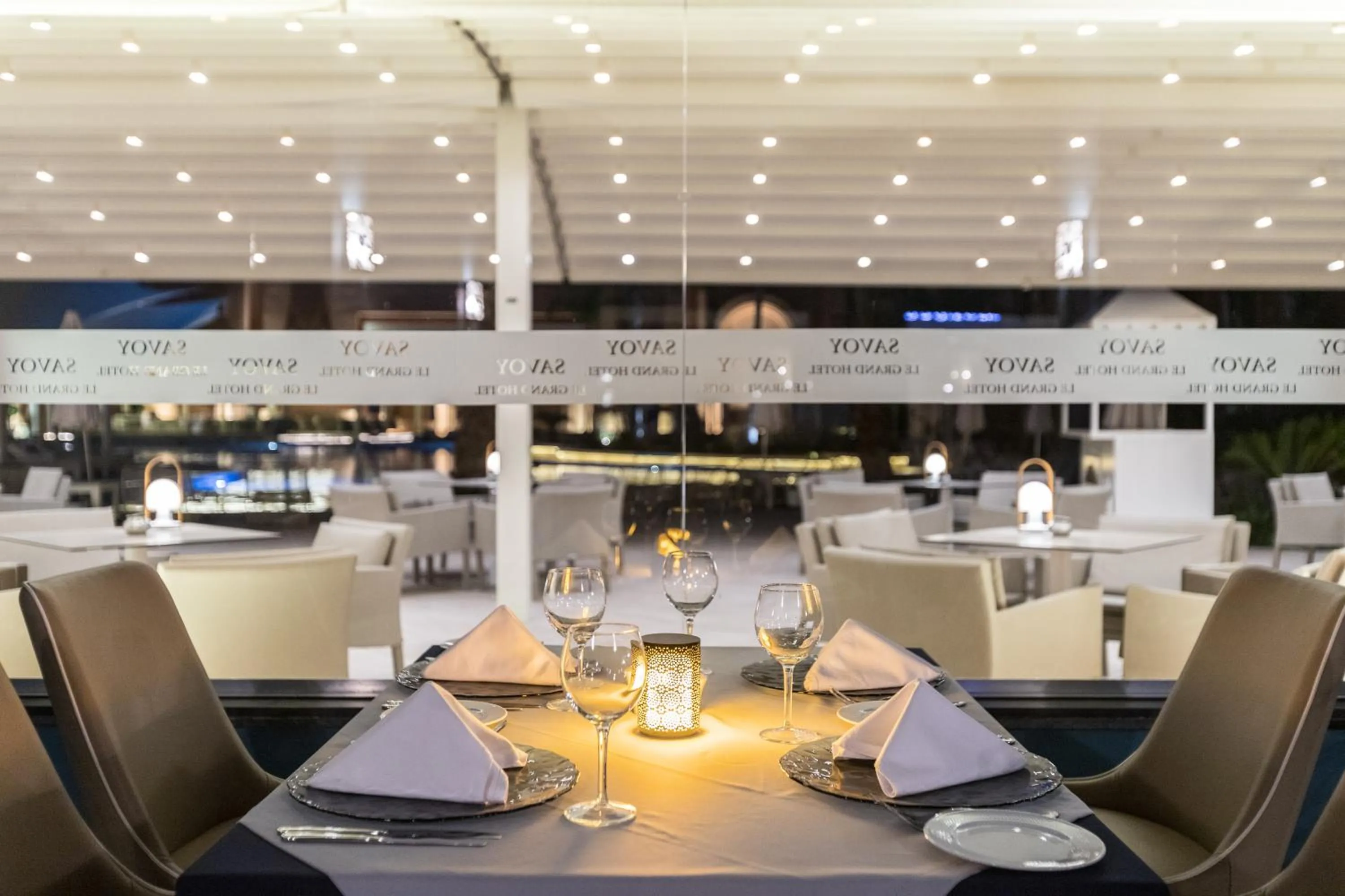 Restaurant/places to eat in Savoy Le Grand Hotel Marrakech