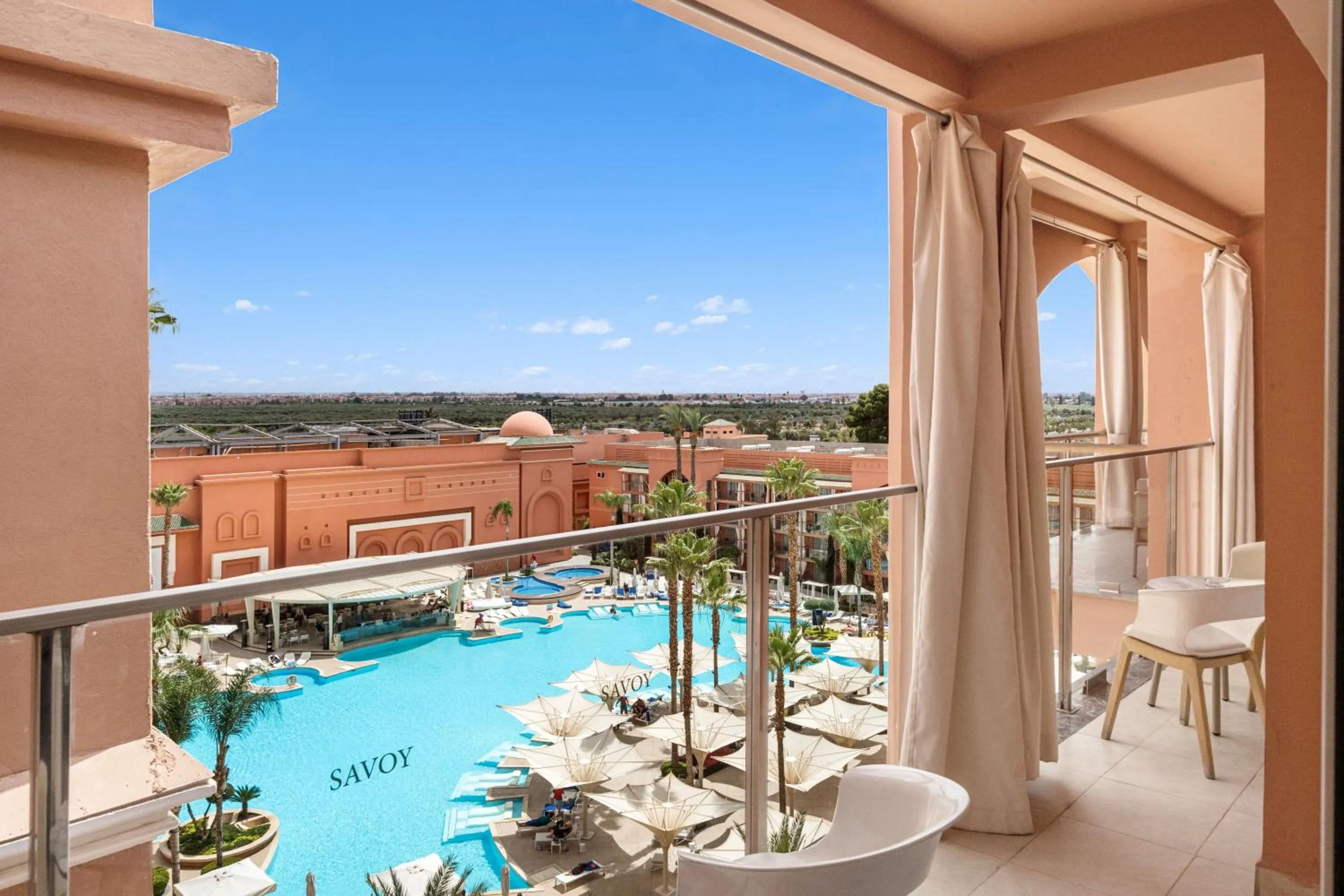 Balcony/Terrace in Savoy Le Grand Hotel Marrakech