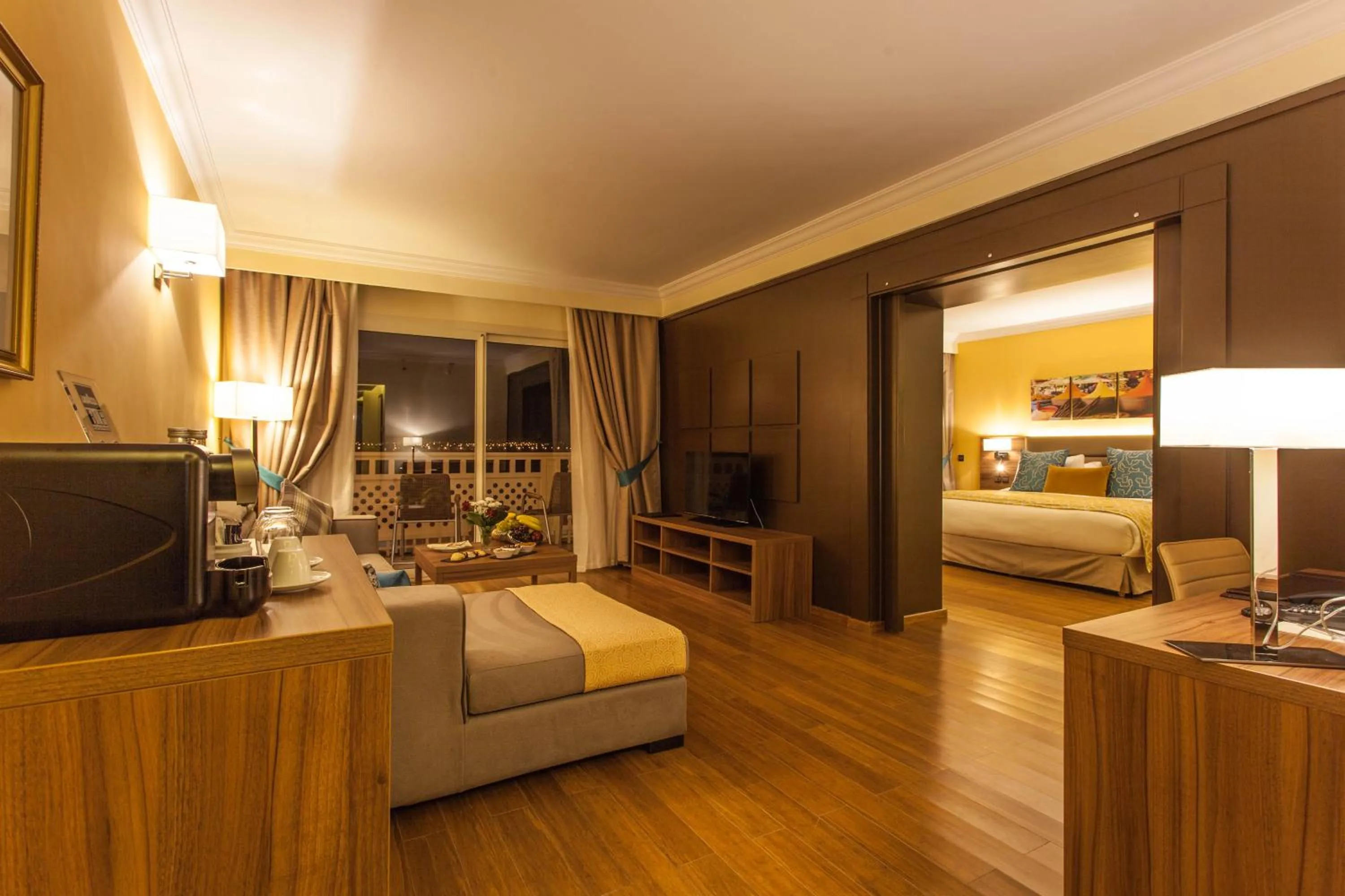 Photo of the whole room, Bed in Savoy Le Grand Hotel Marrakech