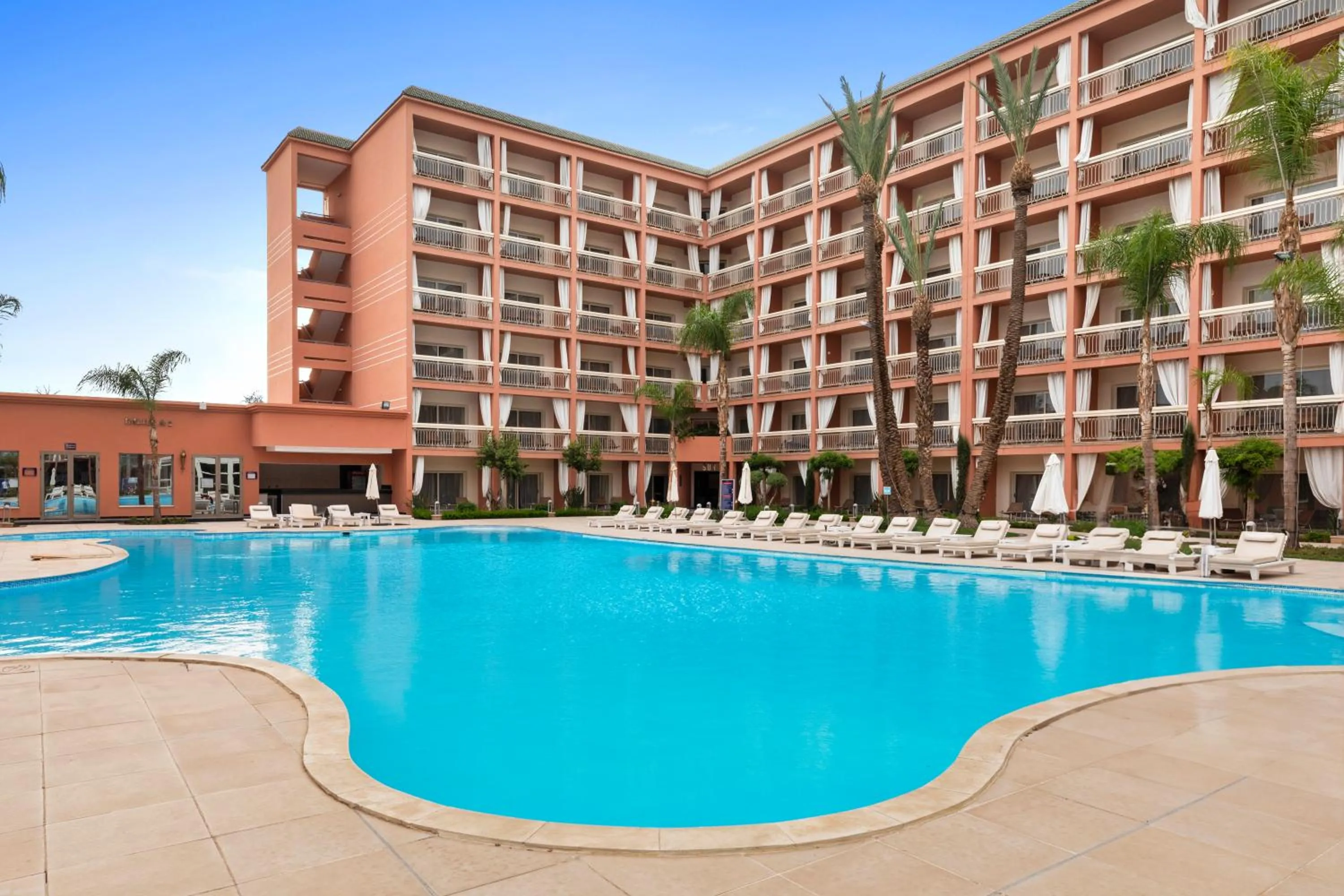 Swimming pool in Savoy Le Grand Hotel Marrakech
