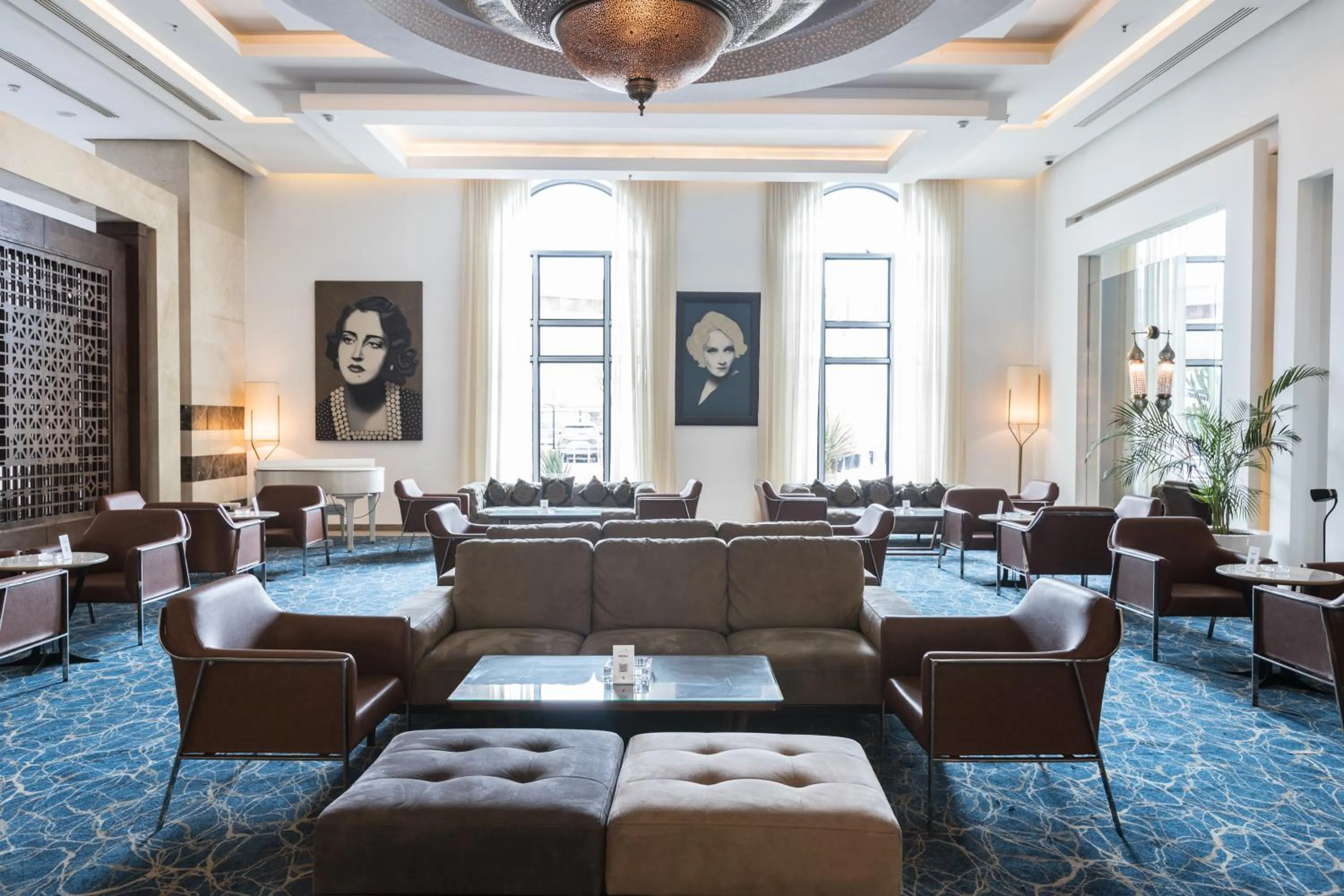 Lounge or bar in Savoy Le Grand Hotel Marrakech