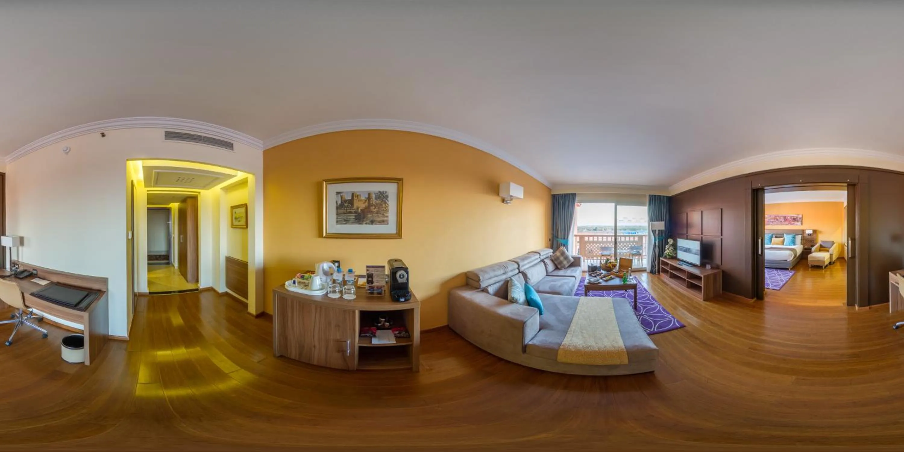 Seating area in Savoy Le Grand Hotel Marrakech
