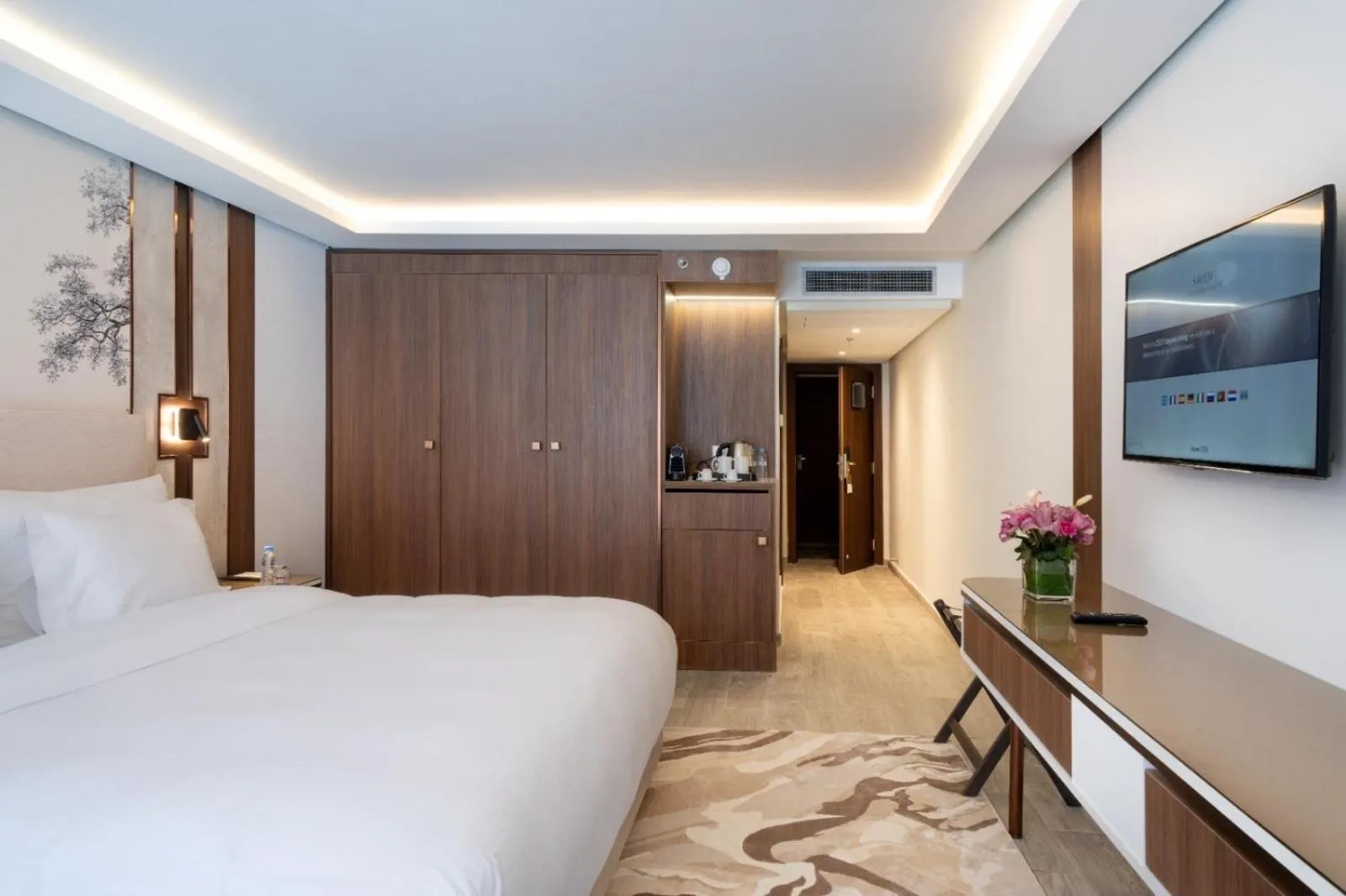 Bedroom, Bed in Savoy Le Grand Hotel Marrakech