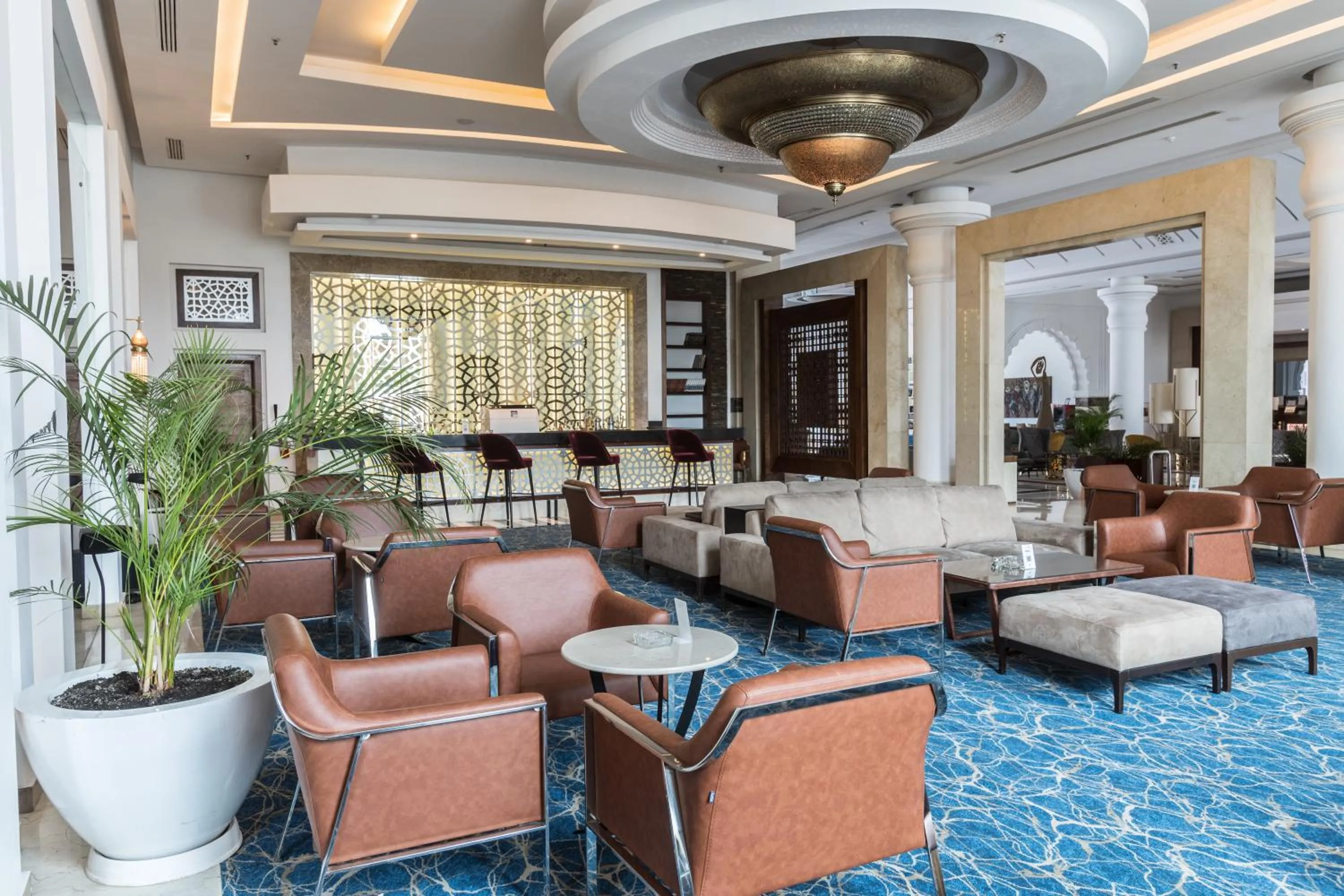 Lounge or bar in Savoy Le Grand Hotel Marrakech