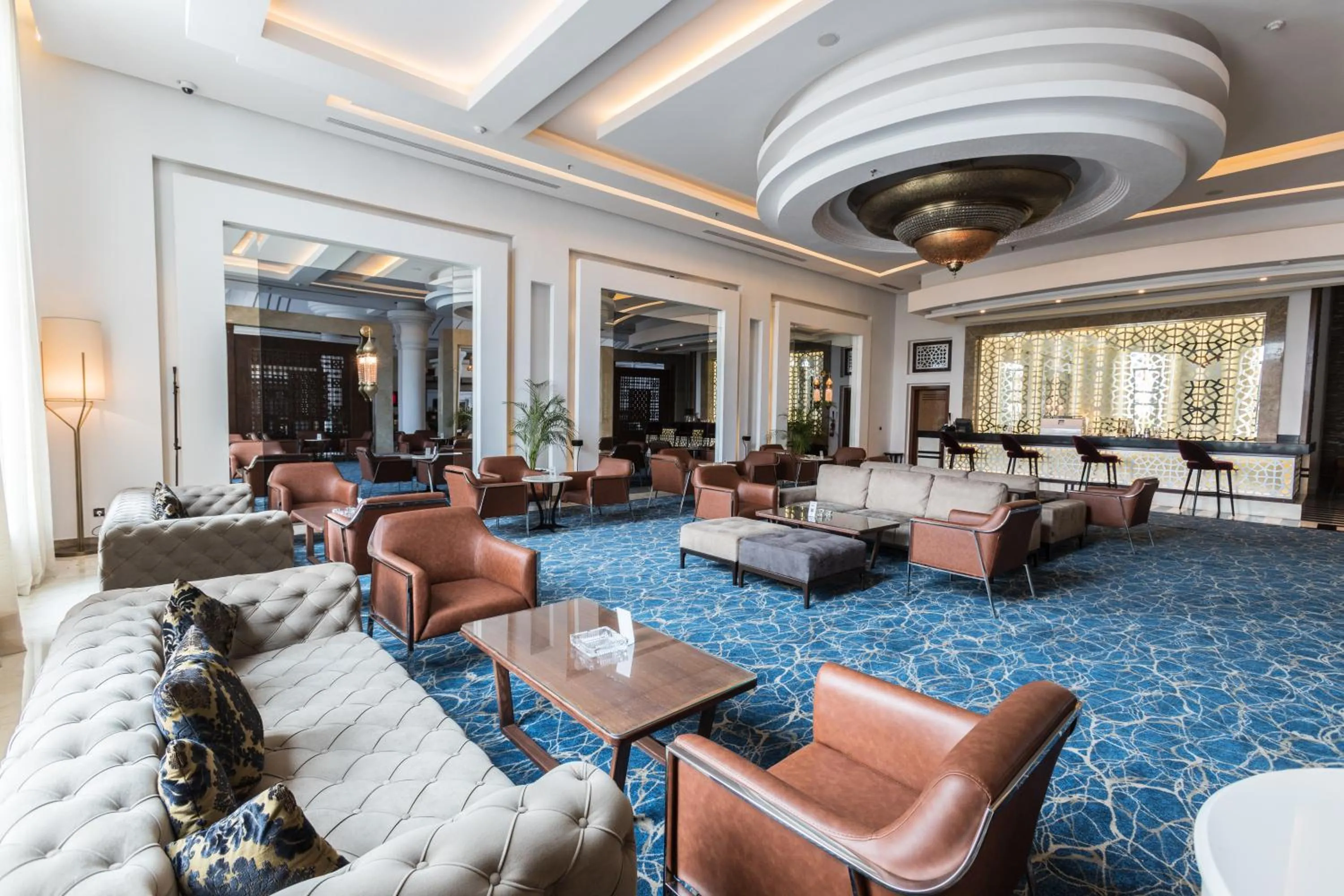 Lounge or bar in Savoy Le Grand Hotel Marrakech