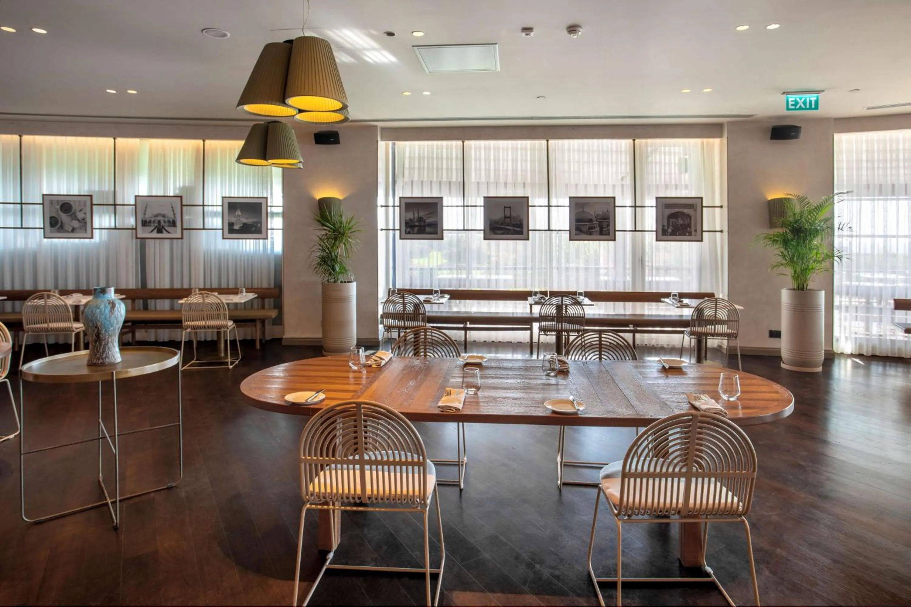 Patio in Radisson Blu Hotel Istanbul Ottomare