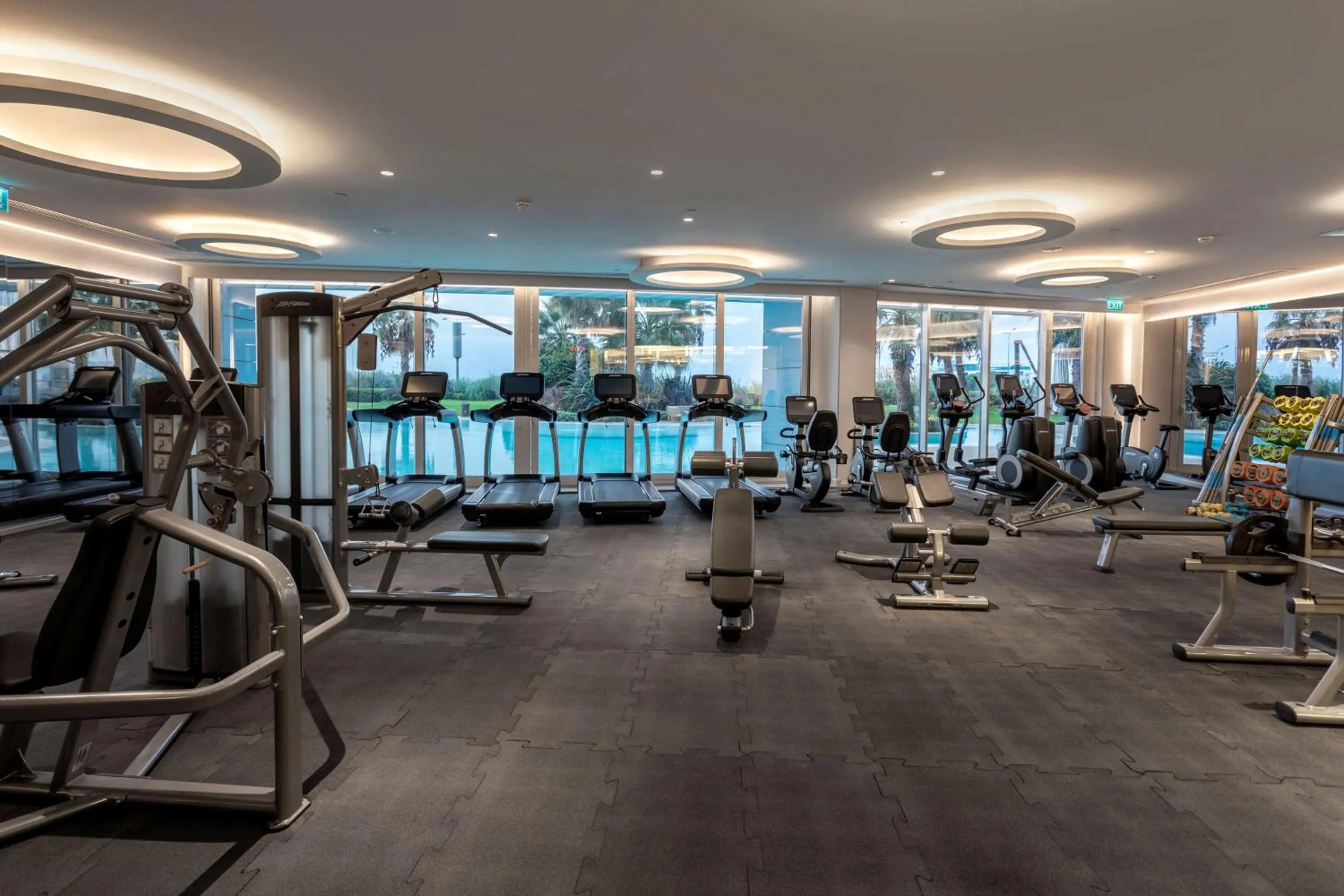 Fitness centre/facilities in Radisson Blu Hotel Istanbul Ottomare