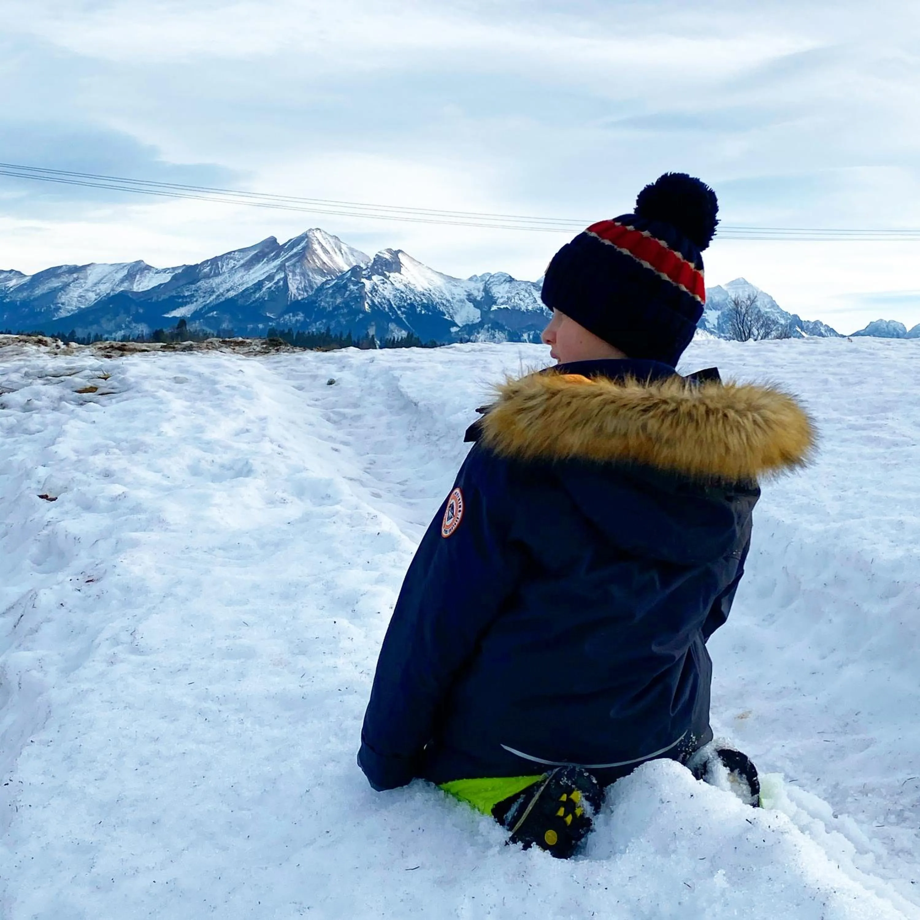 Winter in Siumno Izba B&B Brzegi