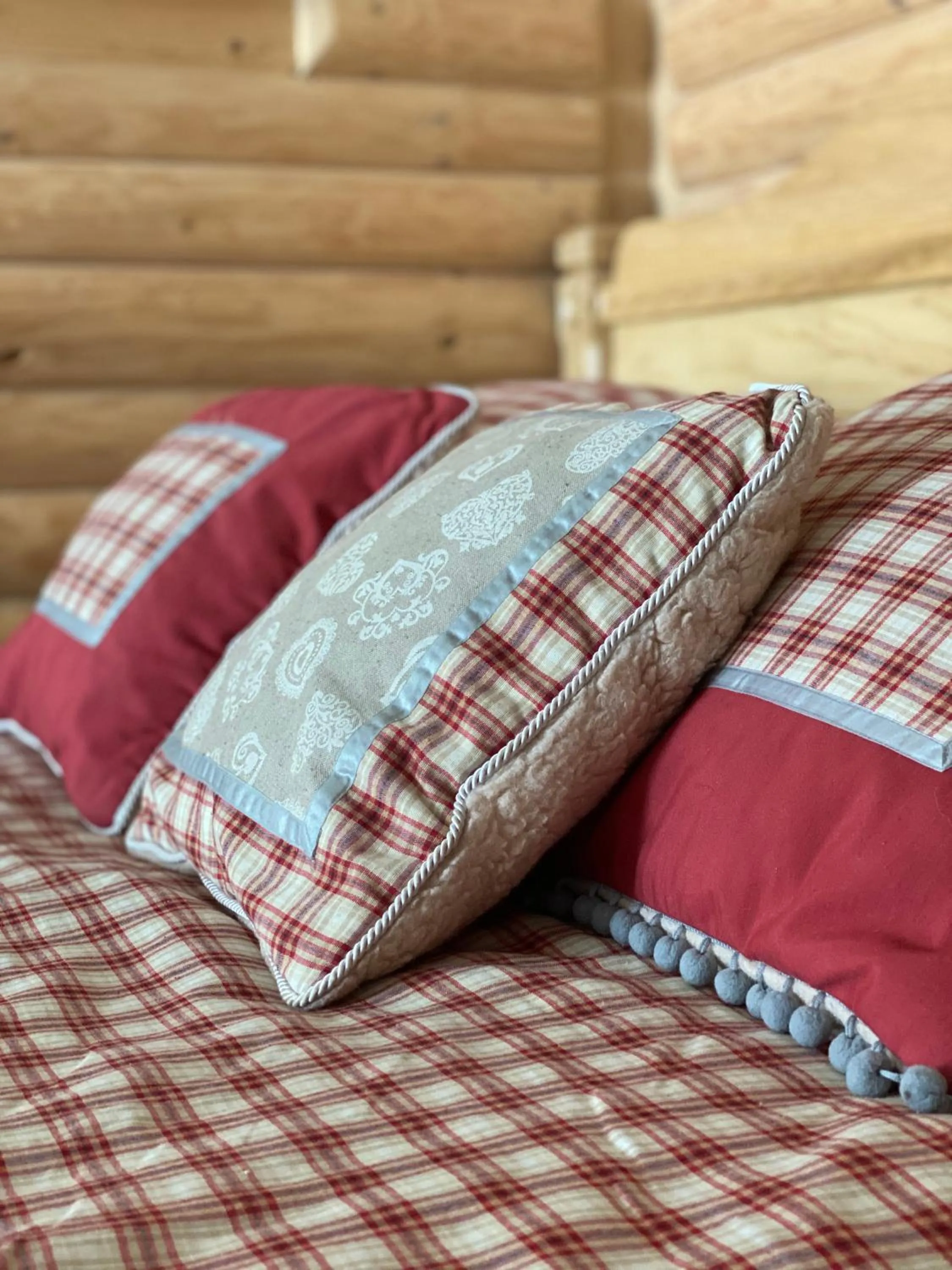 Bed in Siumno Izba B&B Brzegi