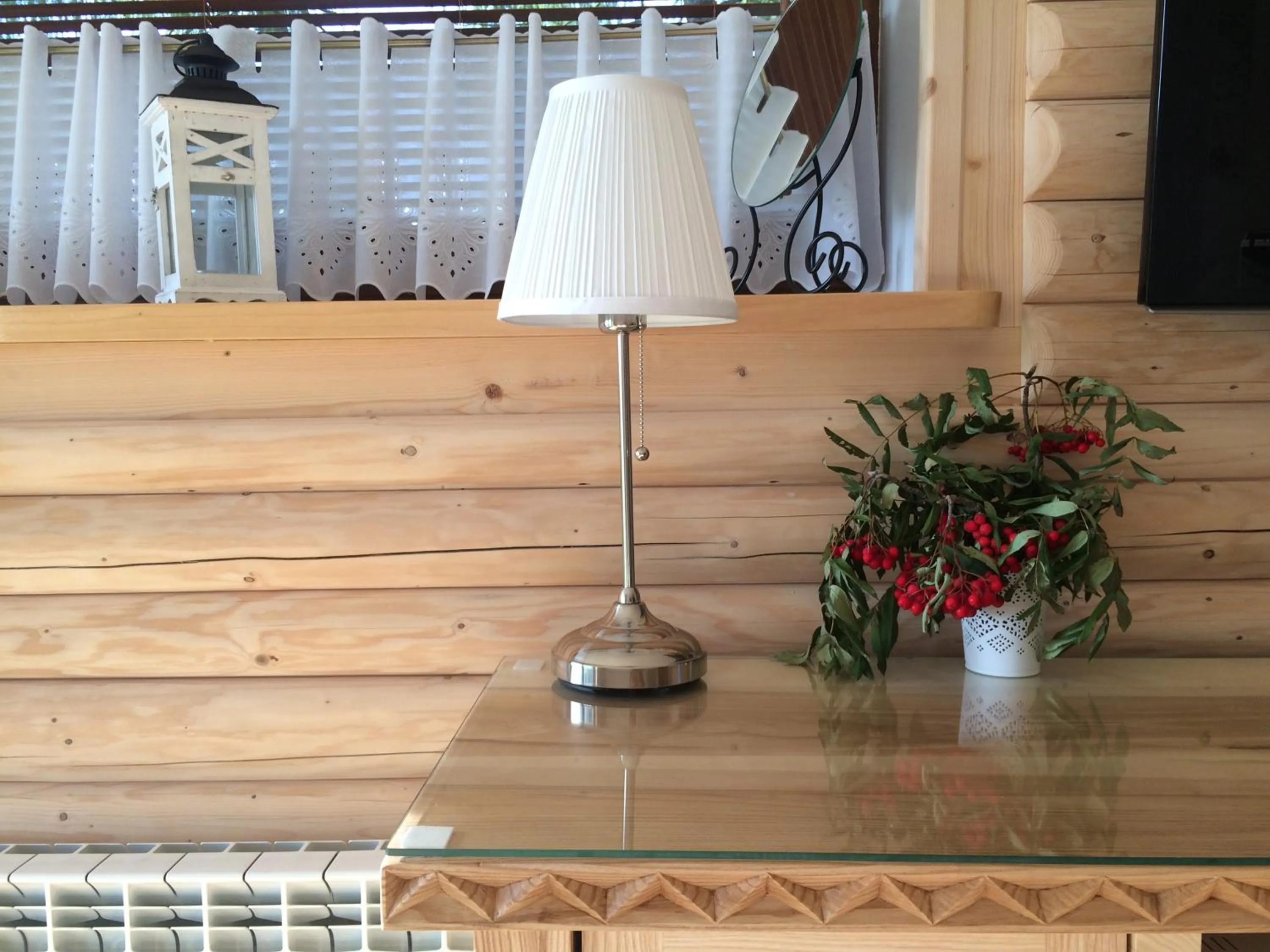 Decorative detail in Siumno Izba B&B Brzegi