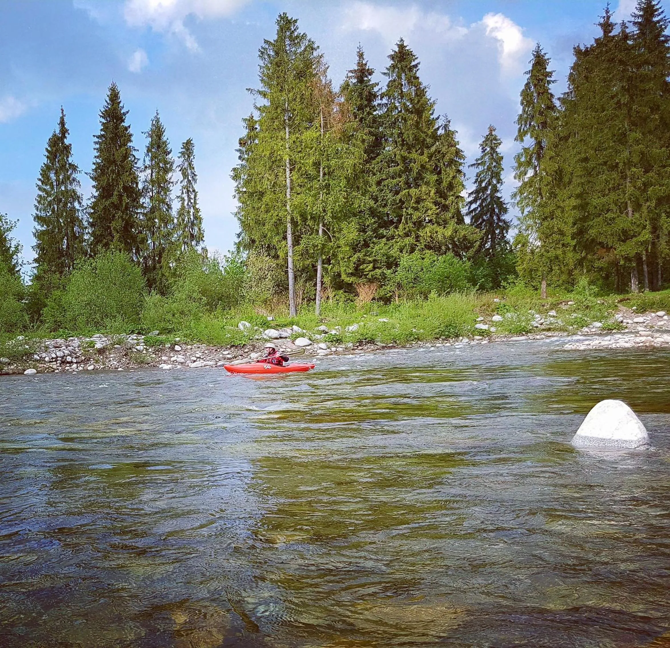 Natural landscape in Siumno Izba B&B Brzegi