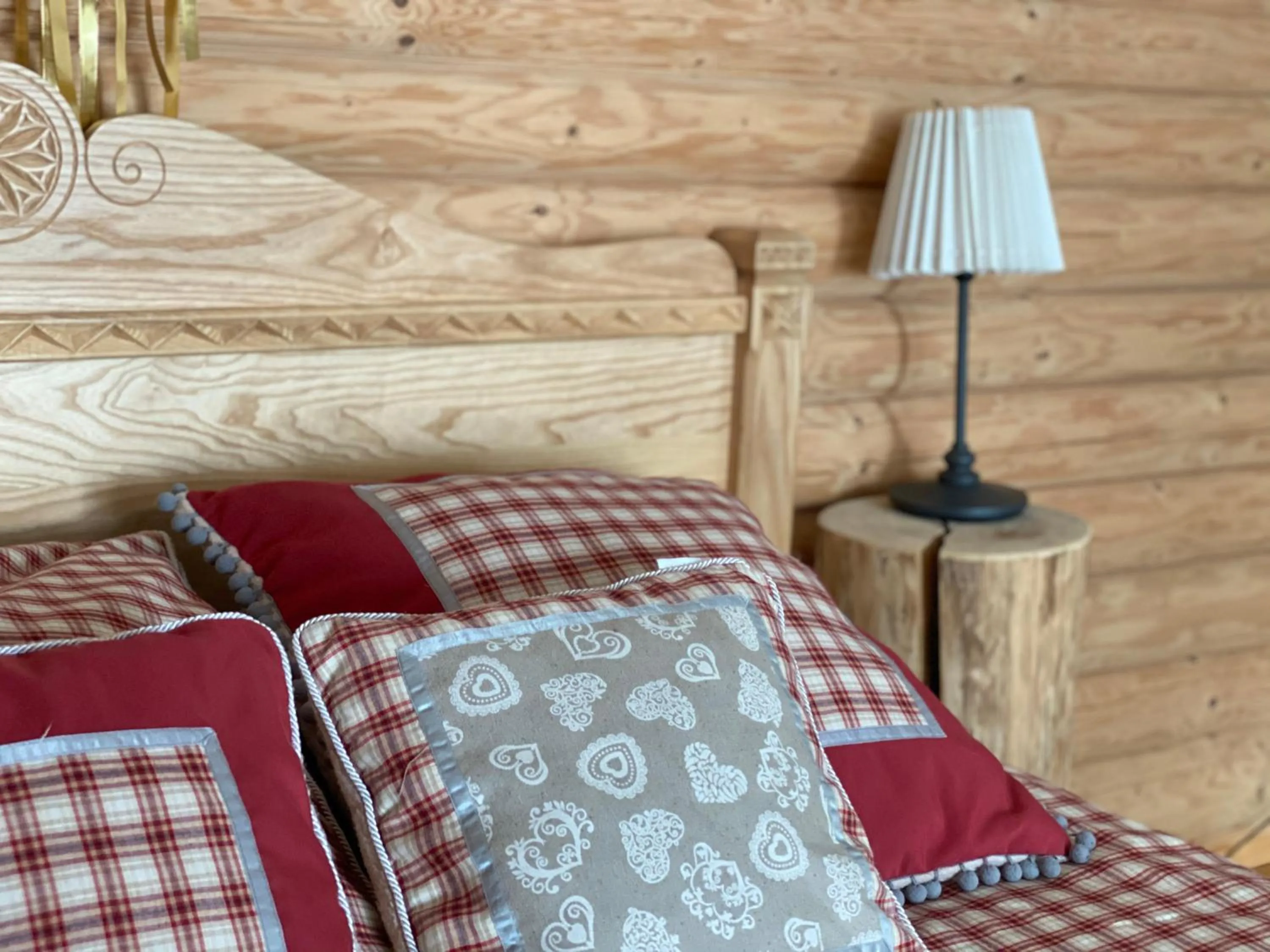 Bed in Siumno Izba B&B Brzegi