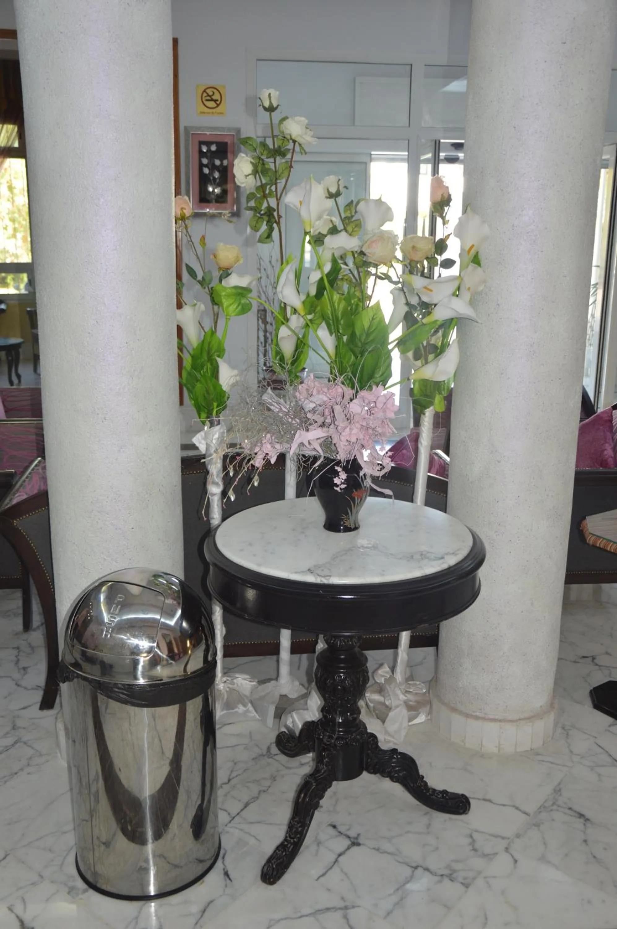 Decorative detail in Hotel la princesse