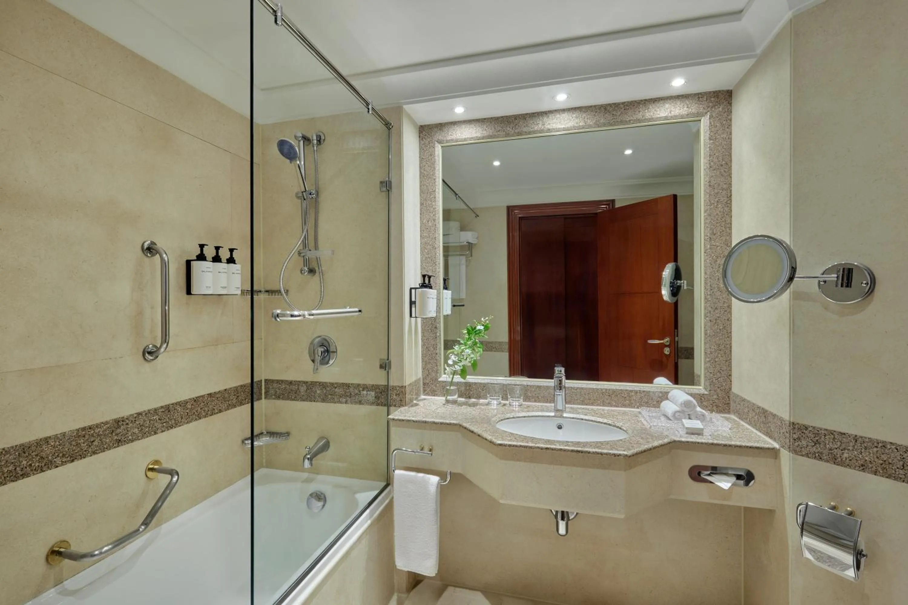 Bathroom in Intercontinental Cairo Citystars by IHG
