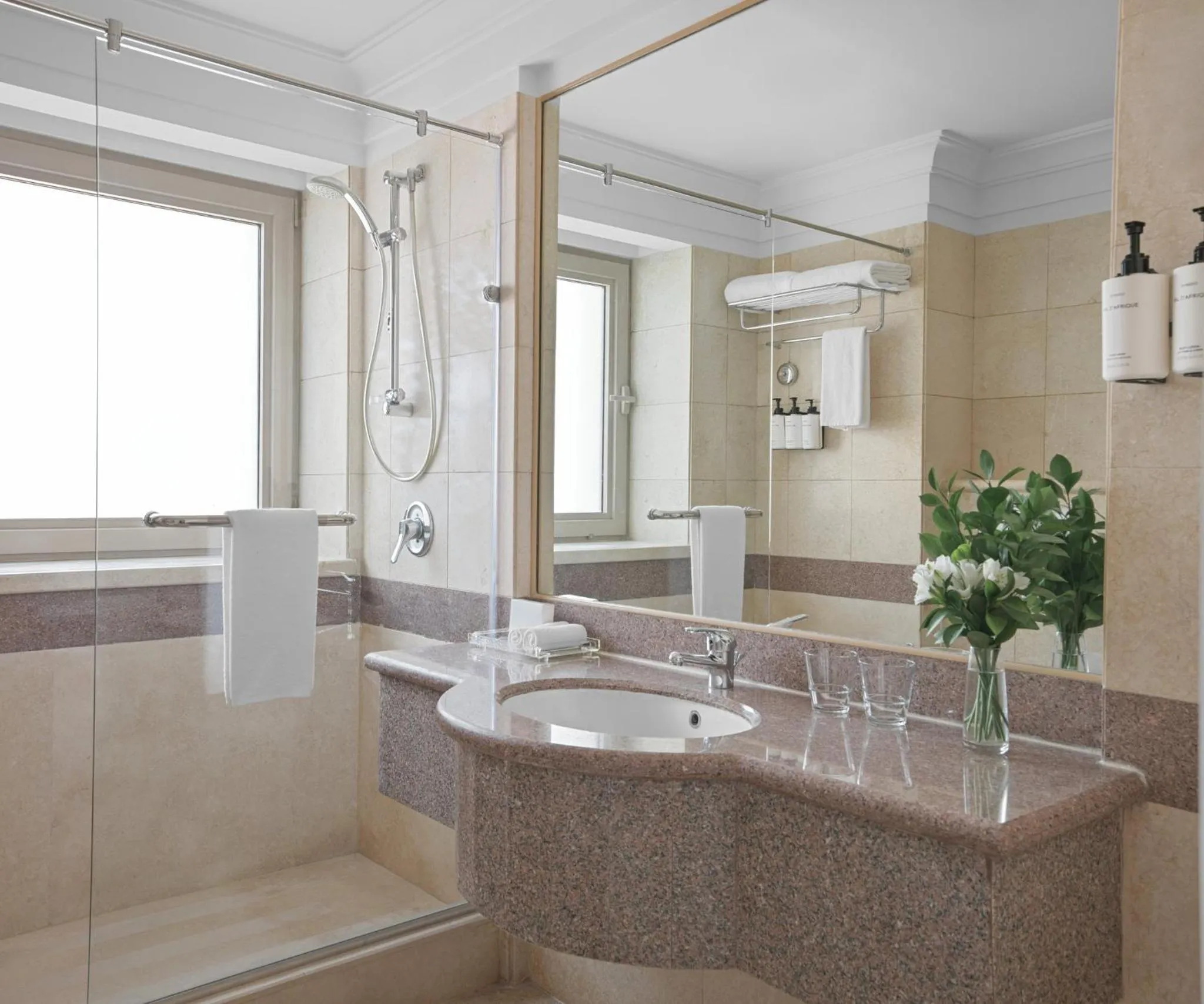 Bathroom in Intercontinental Cairo Citystars by IHG