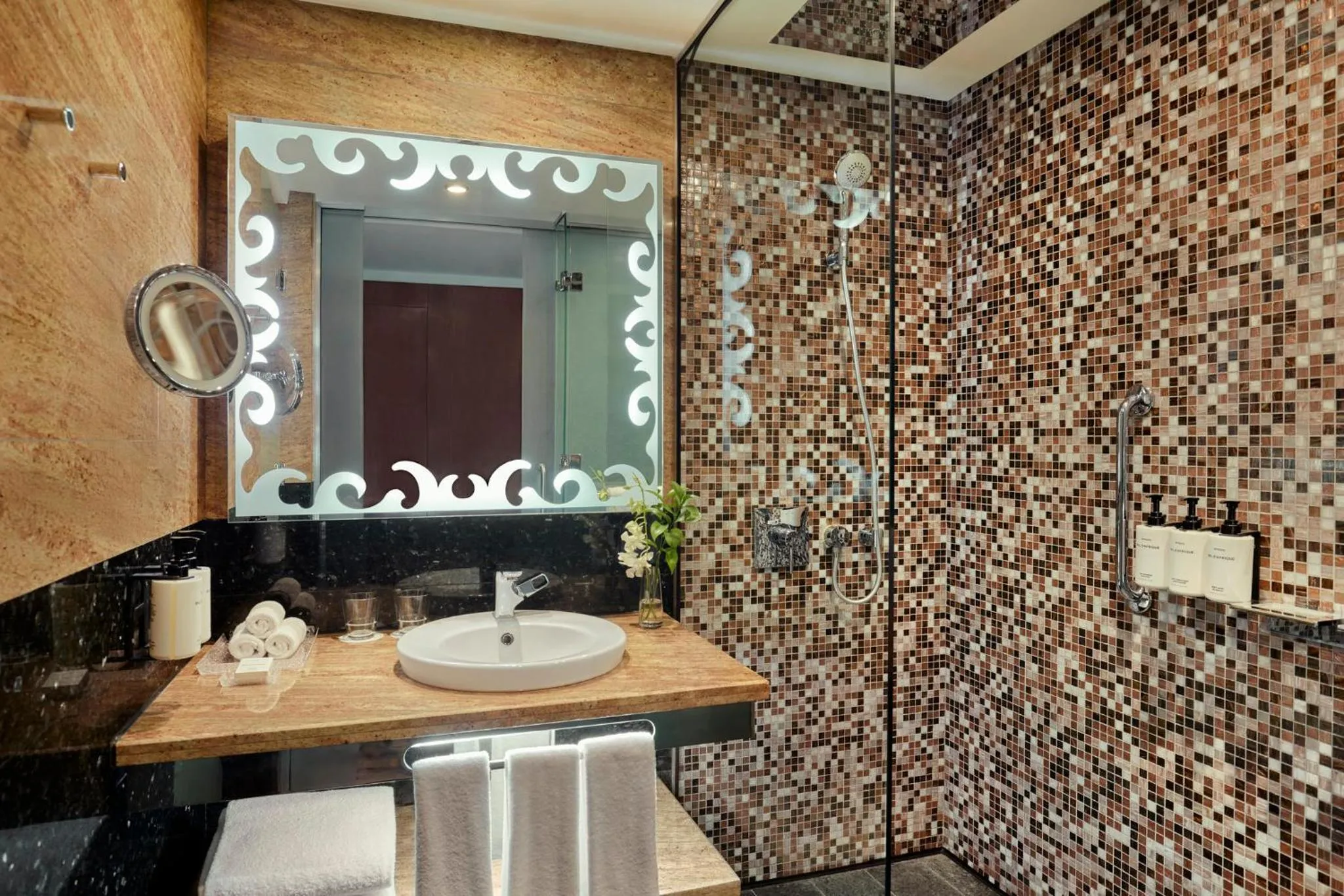 Bathroom in Intercontinental Cairo Citystars by IHG