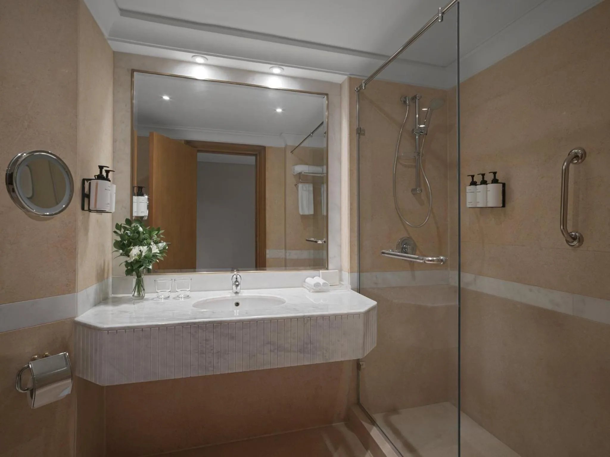 Bathroom in Intercontinental Cairo Citystars by IHG