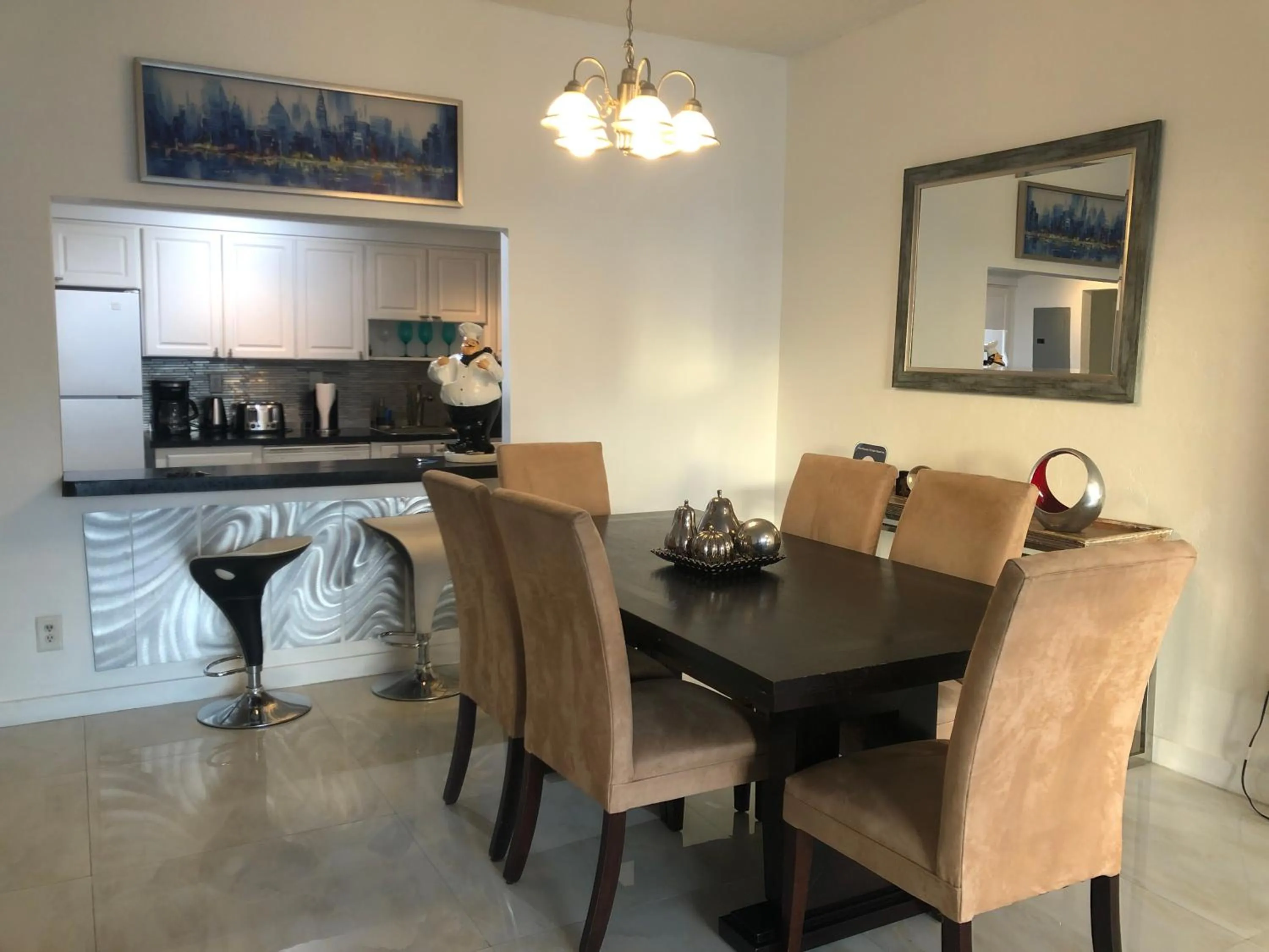 Seating area in Penthouse Ocean Reserve