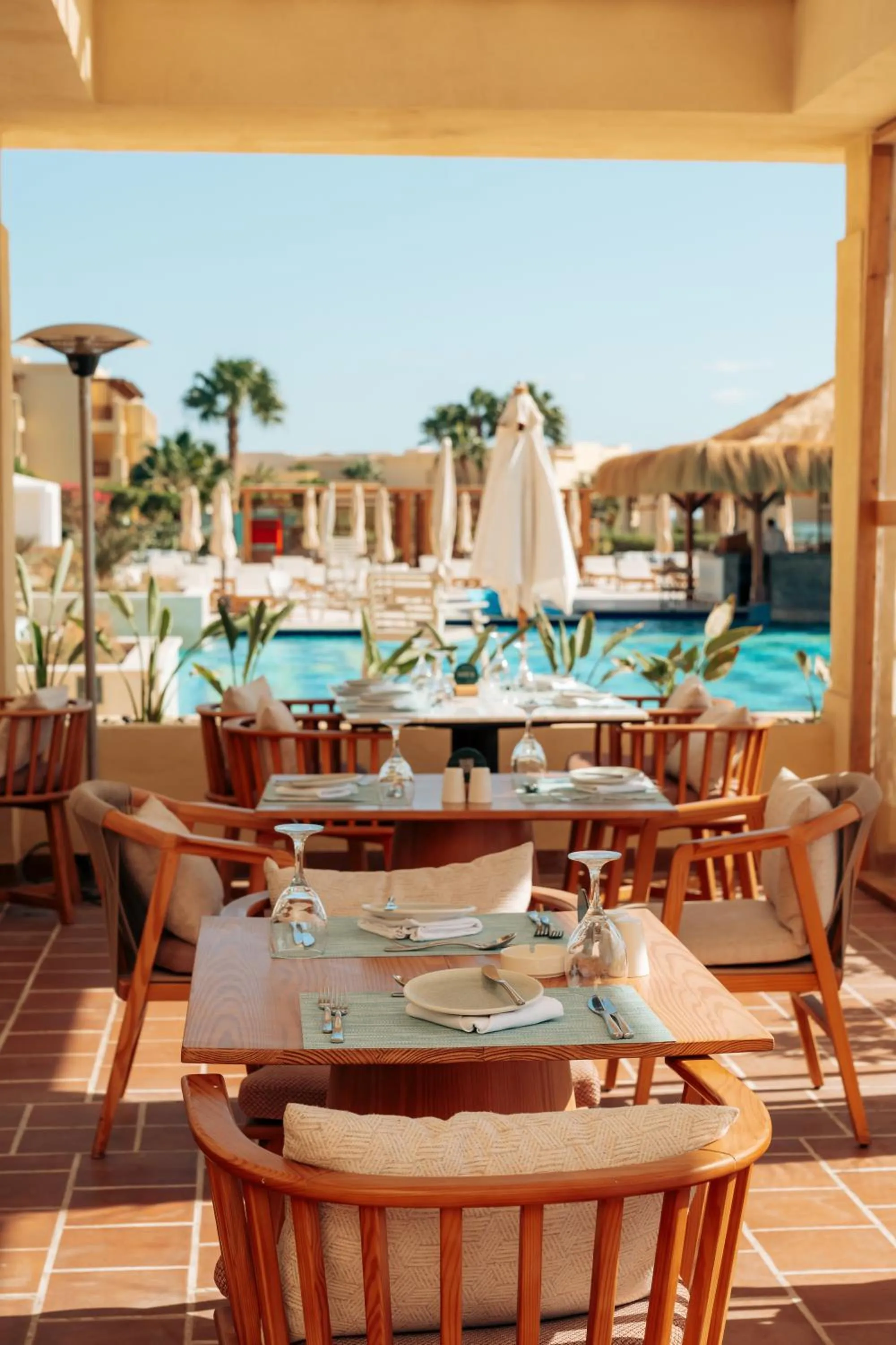 Food and drinks in Sheraton Soma Bay Resort