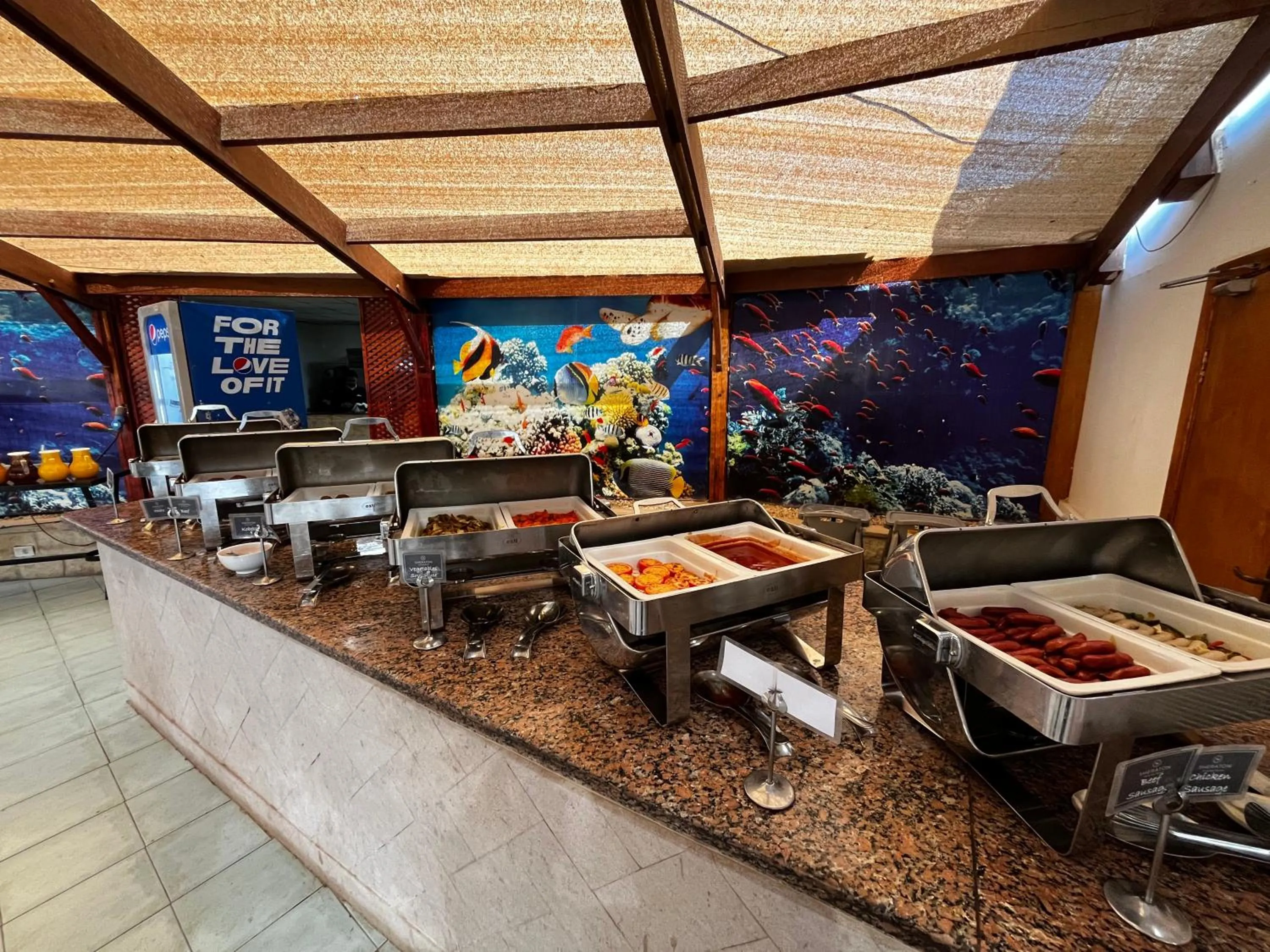 Breakfast in Sheraton Soma Bay Resort