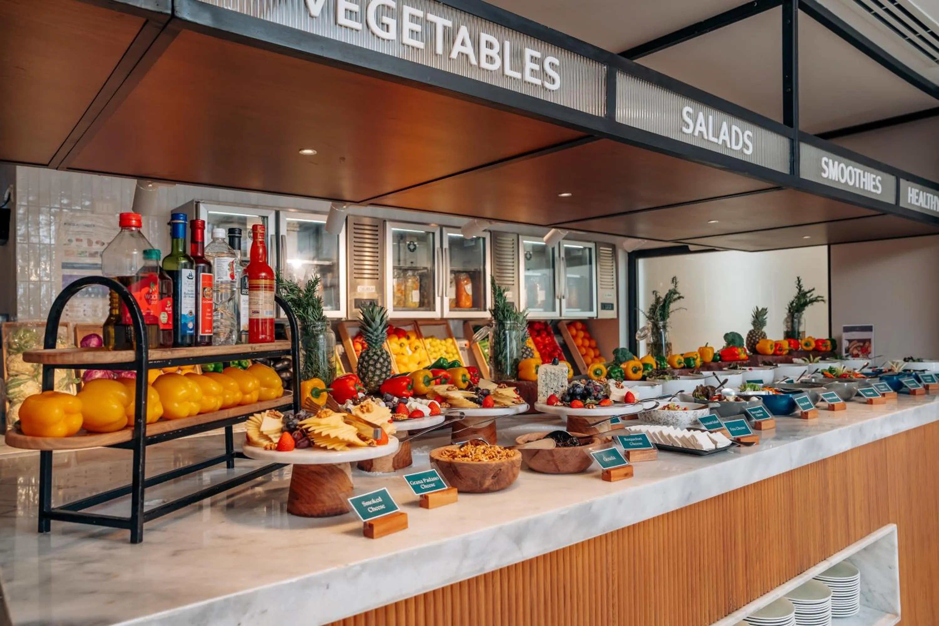 Food and drinks in Sheraton Soma Bay Resort