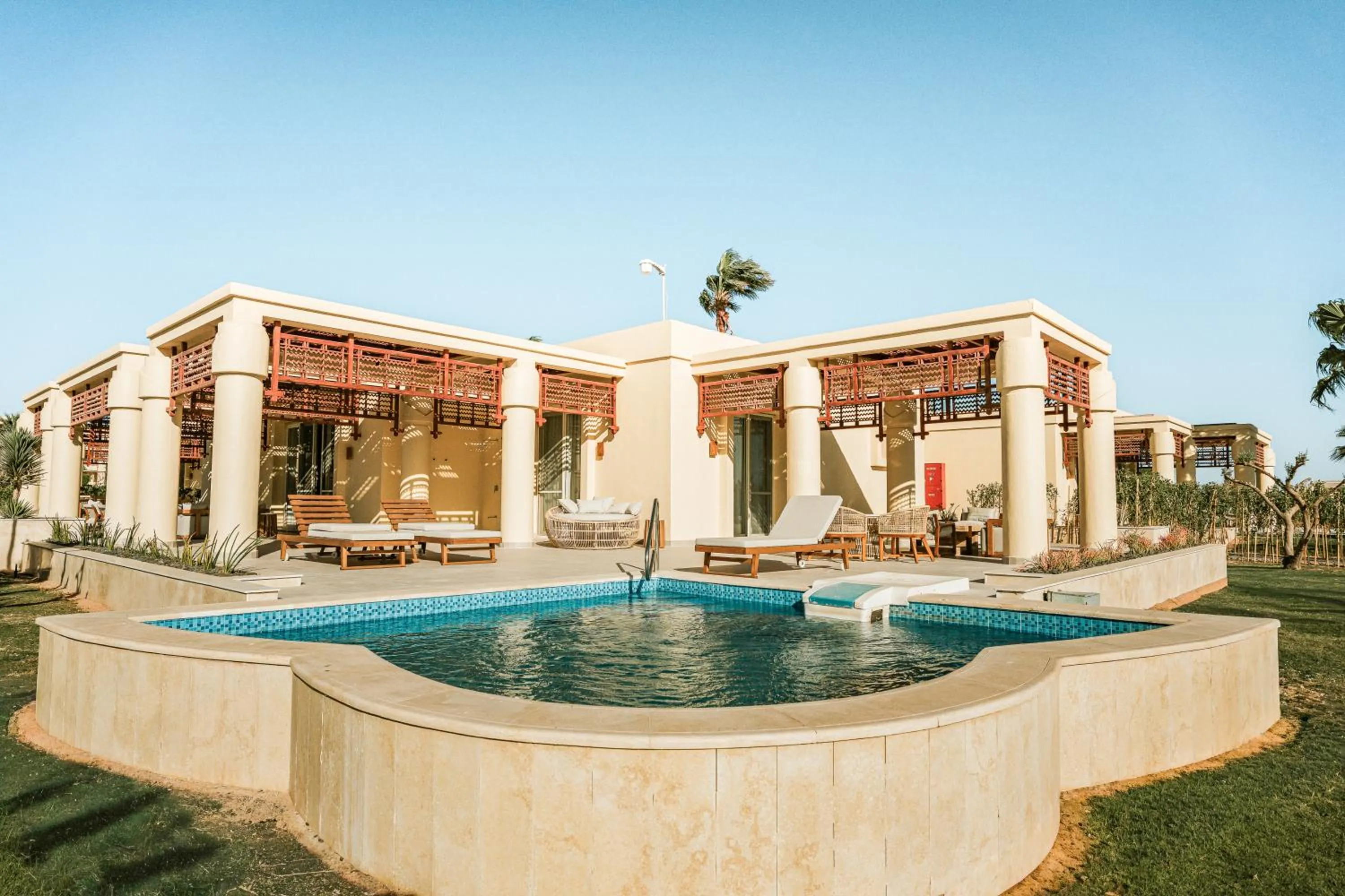 Swimming pool in Sheraton Soma Bay Resort