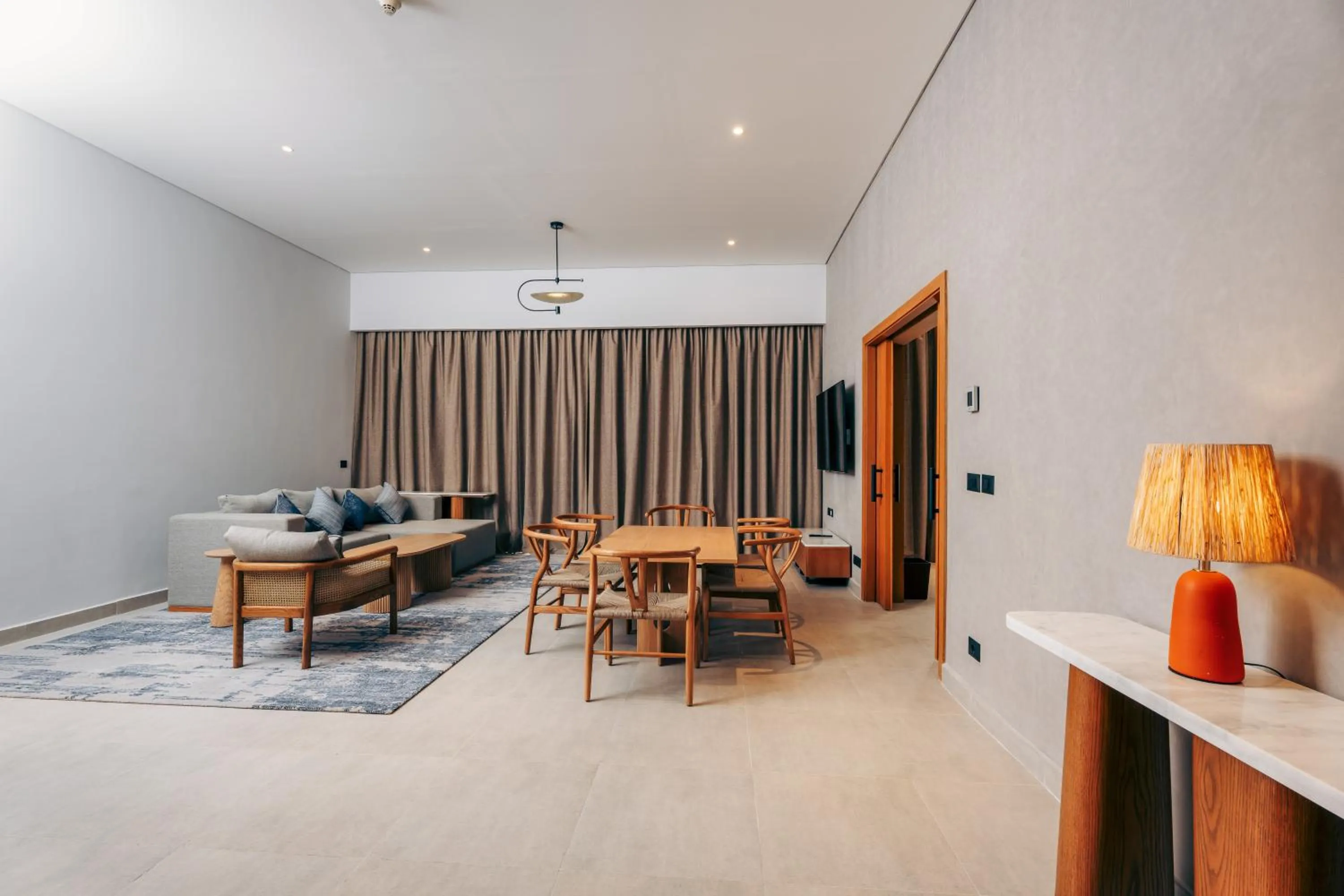 Living room in Sheraton Soma Bay Resort