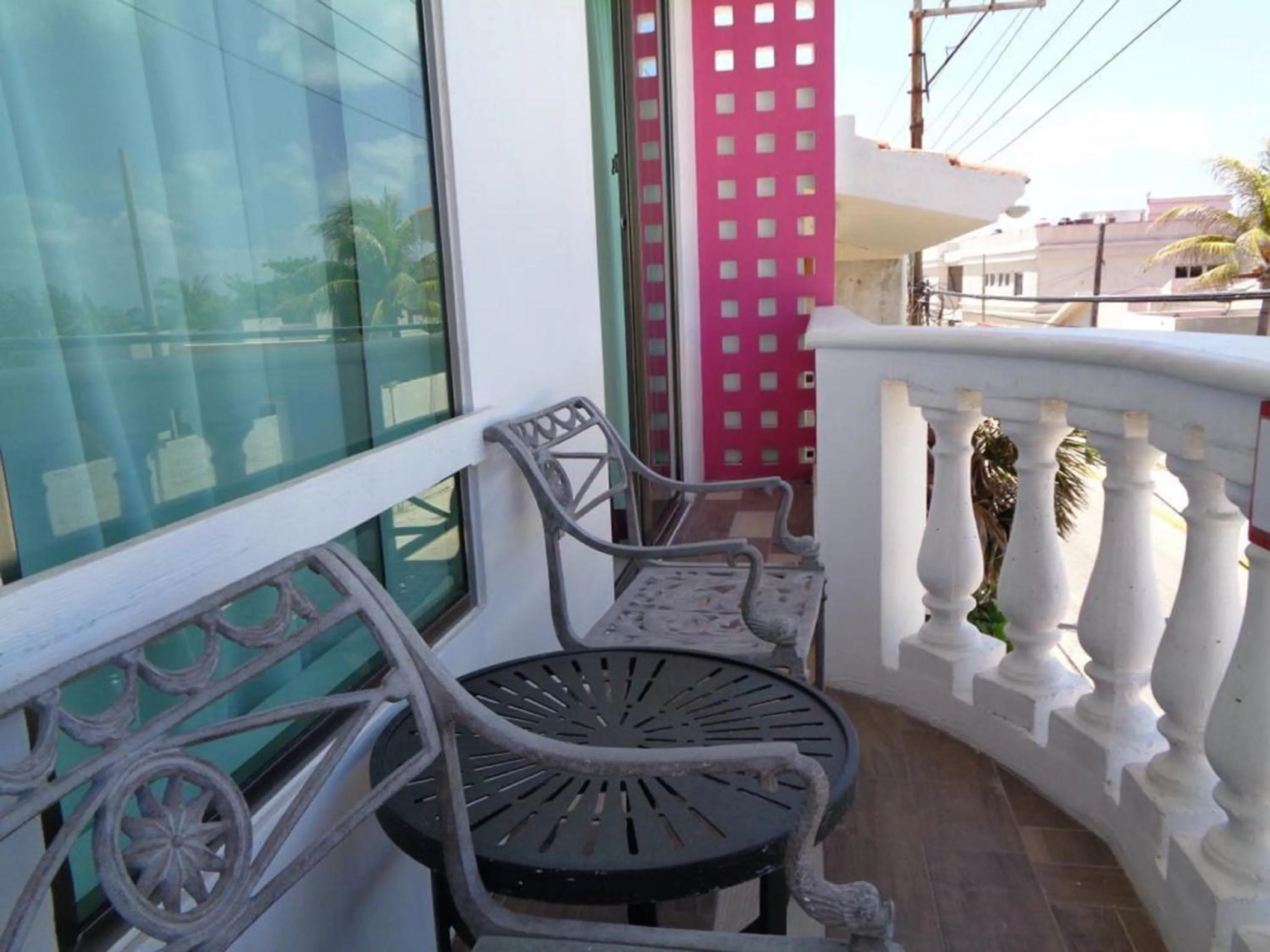 Balcony/Terrace in Villa Elena Isla Mujeres