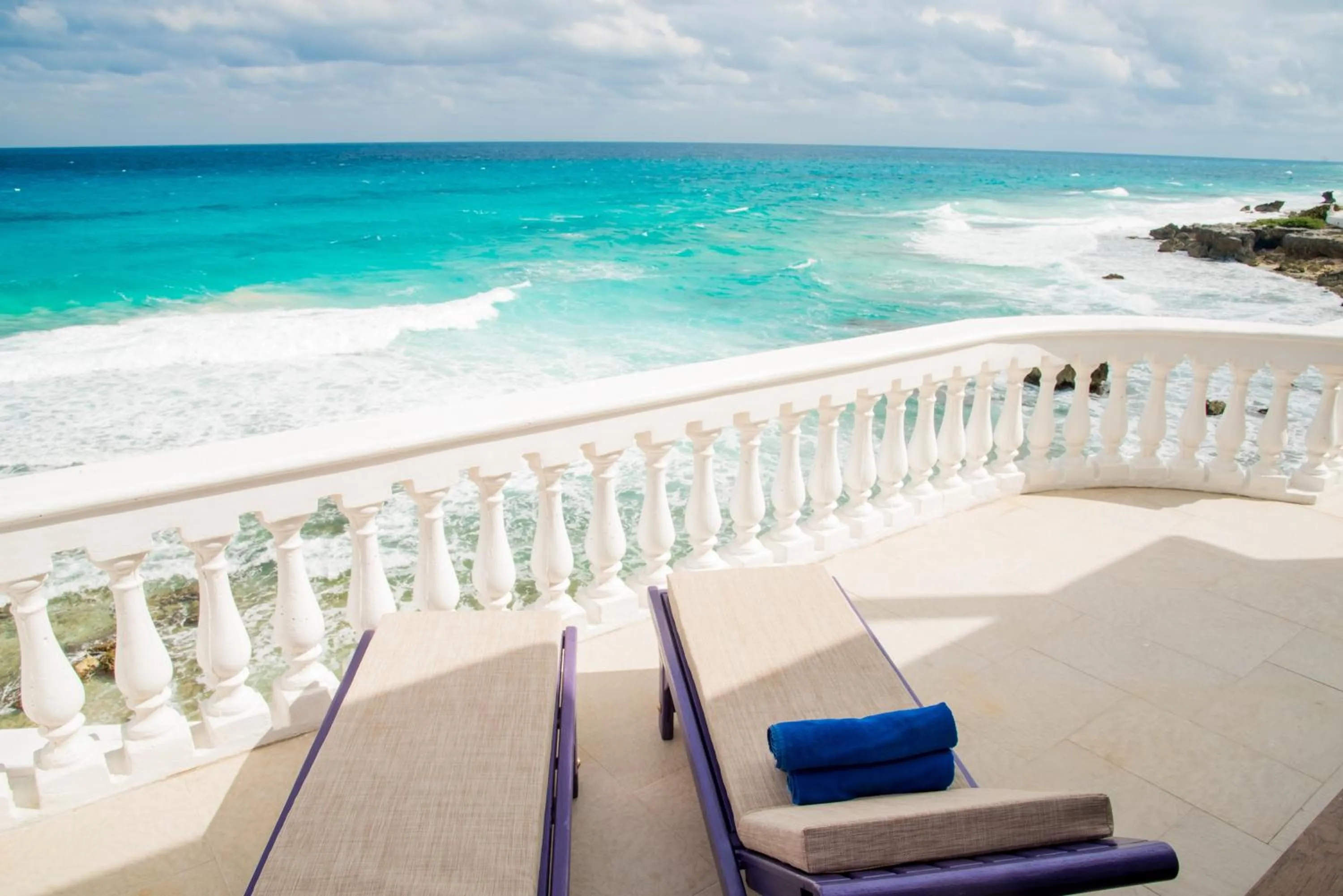 Balcony/Terrace in Villa Elena Isla Mujeres