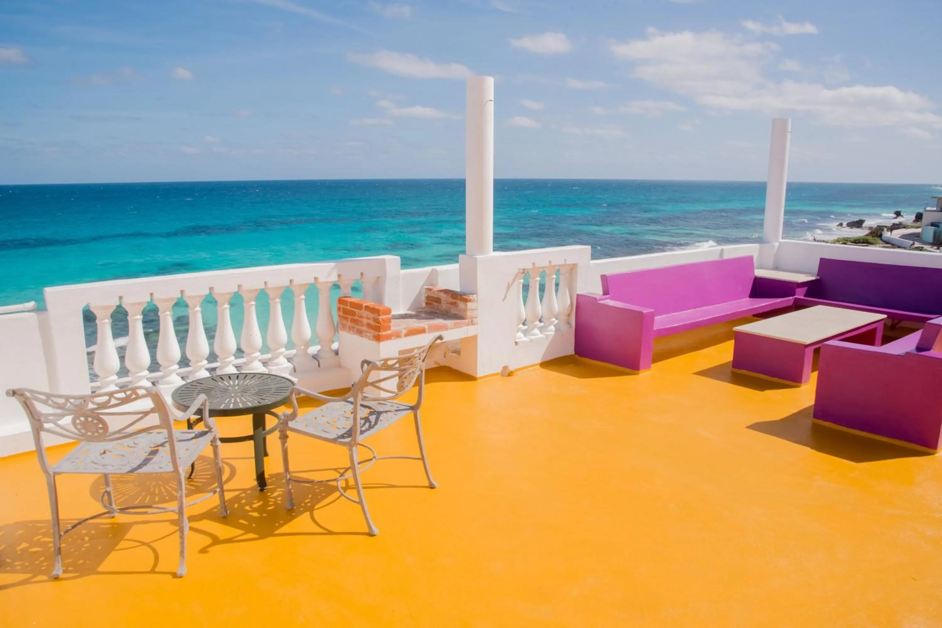 Balcony/Terrace in Villa Elena Isla Mujeres