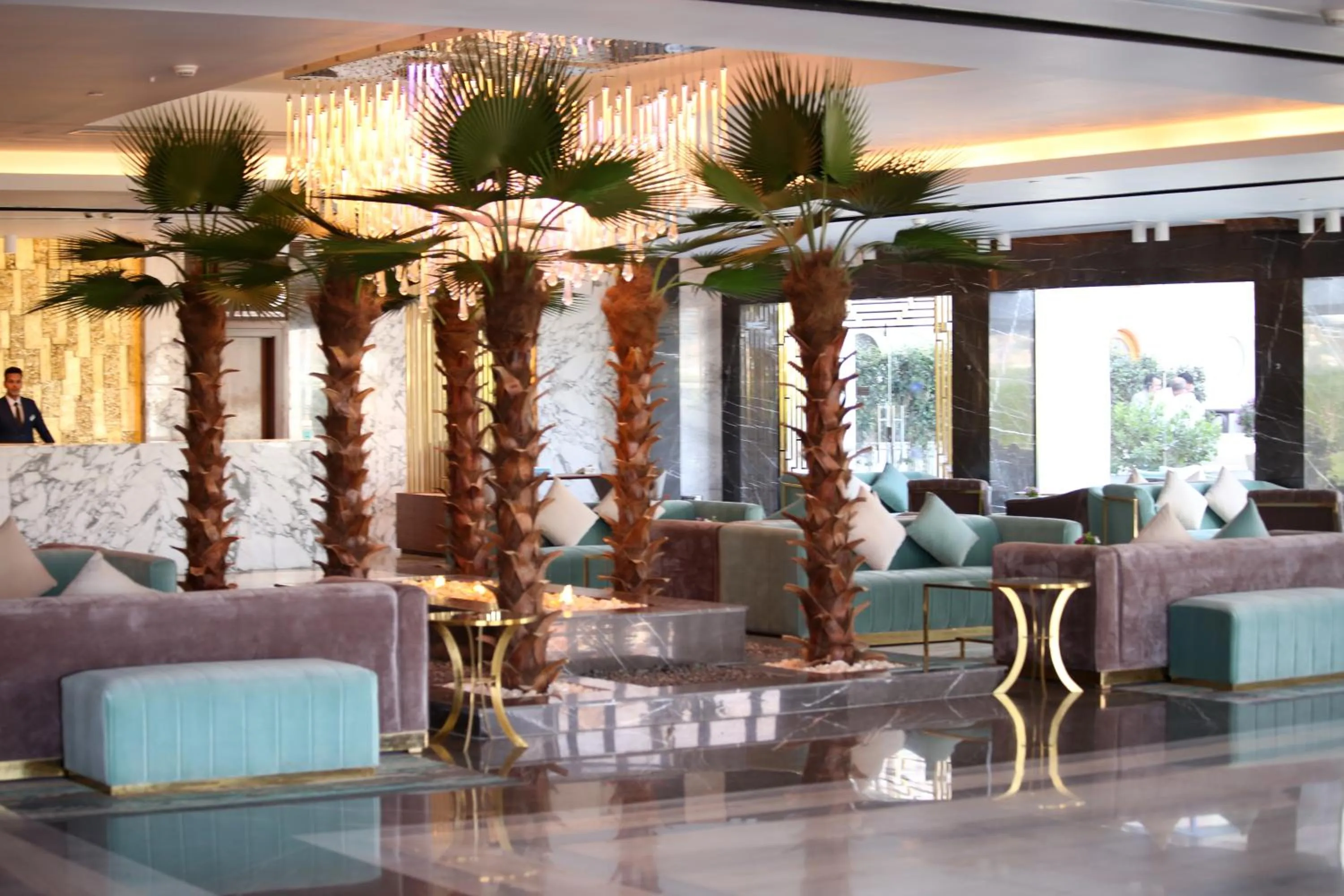 Lobby or reception in Marina Sharm Hotel