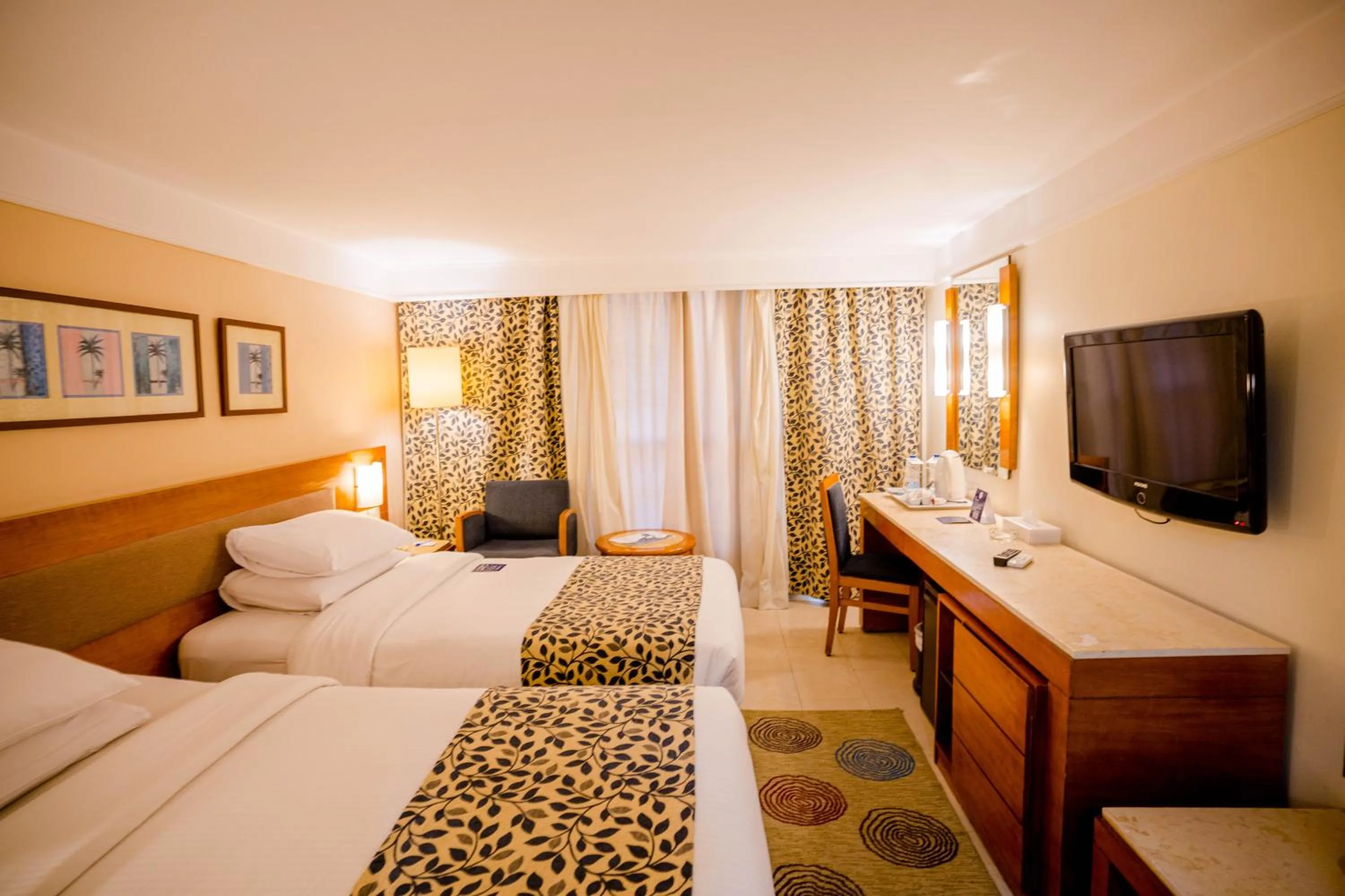 Bedroom, Bed in Marina Sharm Hotel