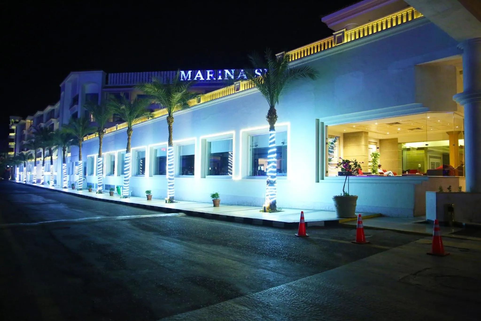 Facade/entrance in Marina Sharm Hotel