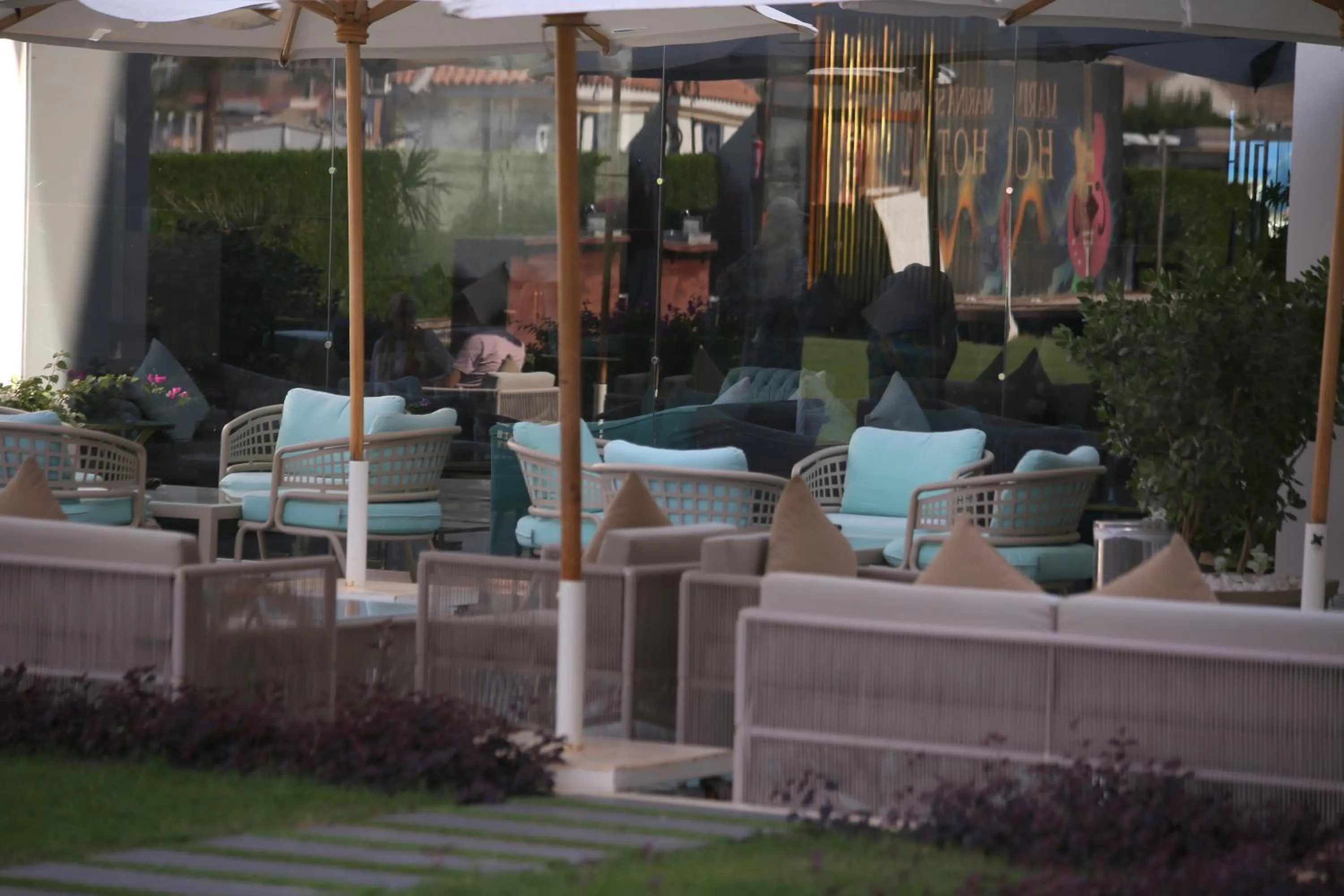 Garden view in Marina Sharm Hotel