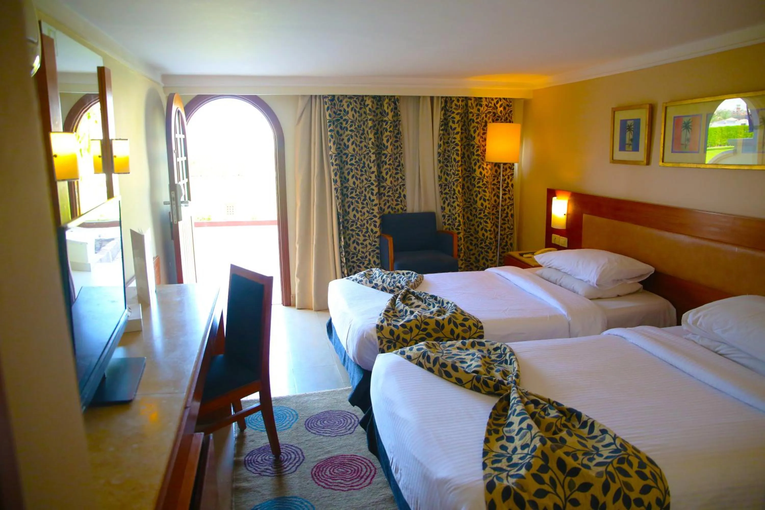 Bedroom, Bed in Marina Sharm Hotel