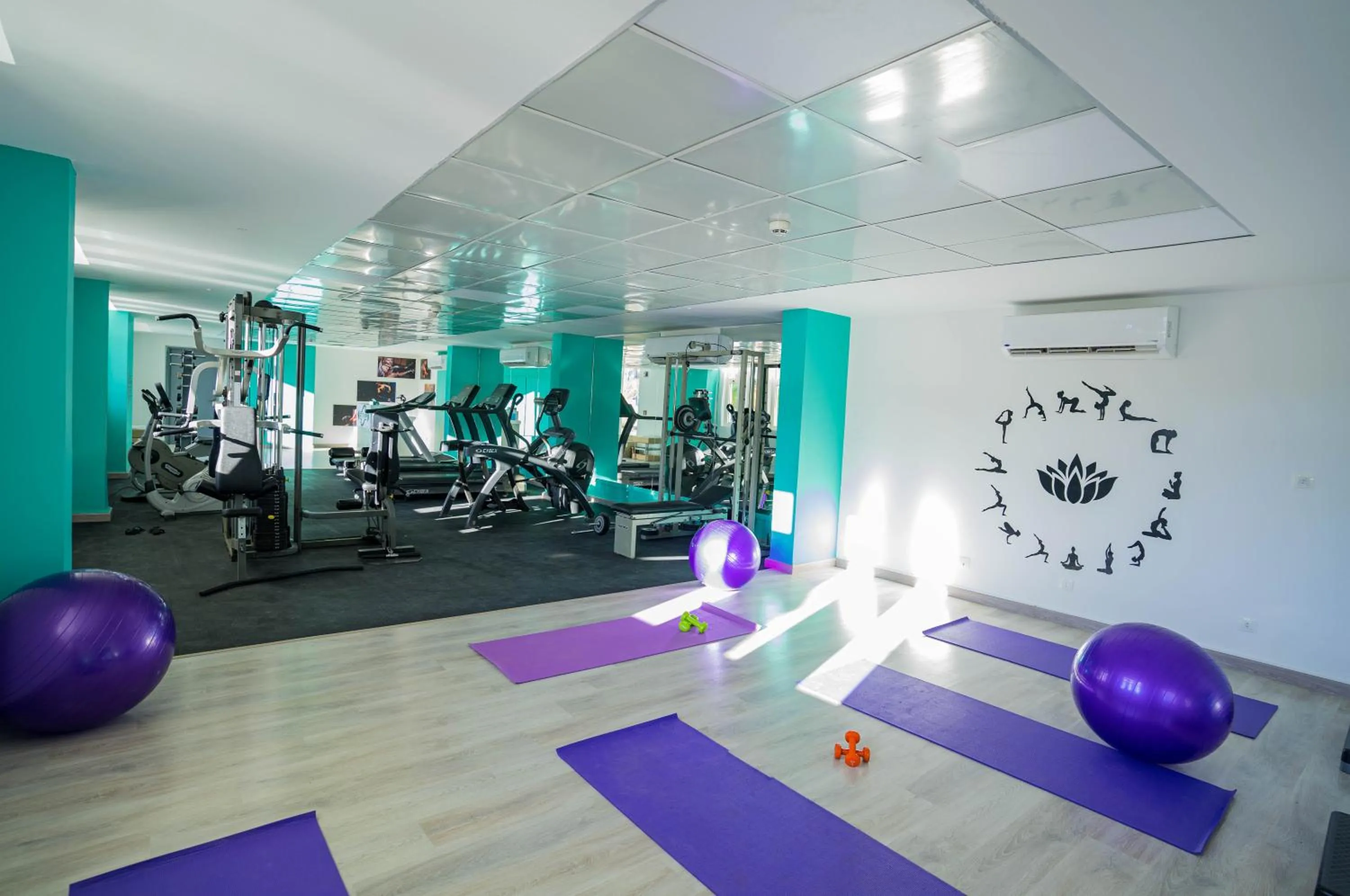 Fitness centre/facilities in Marina Sharm Hotel