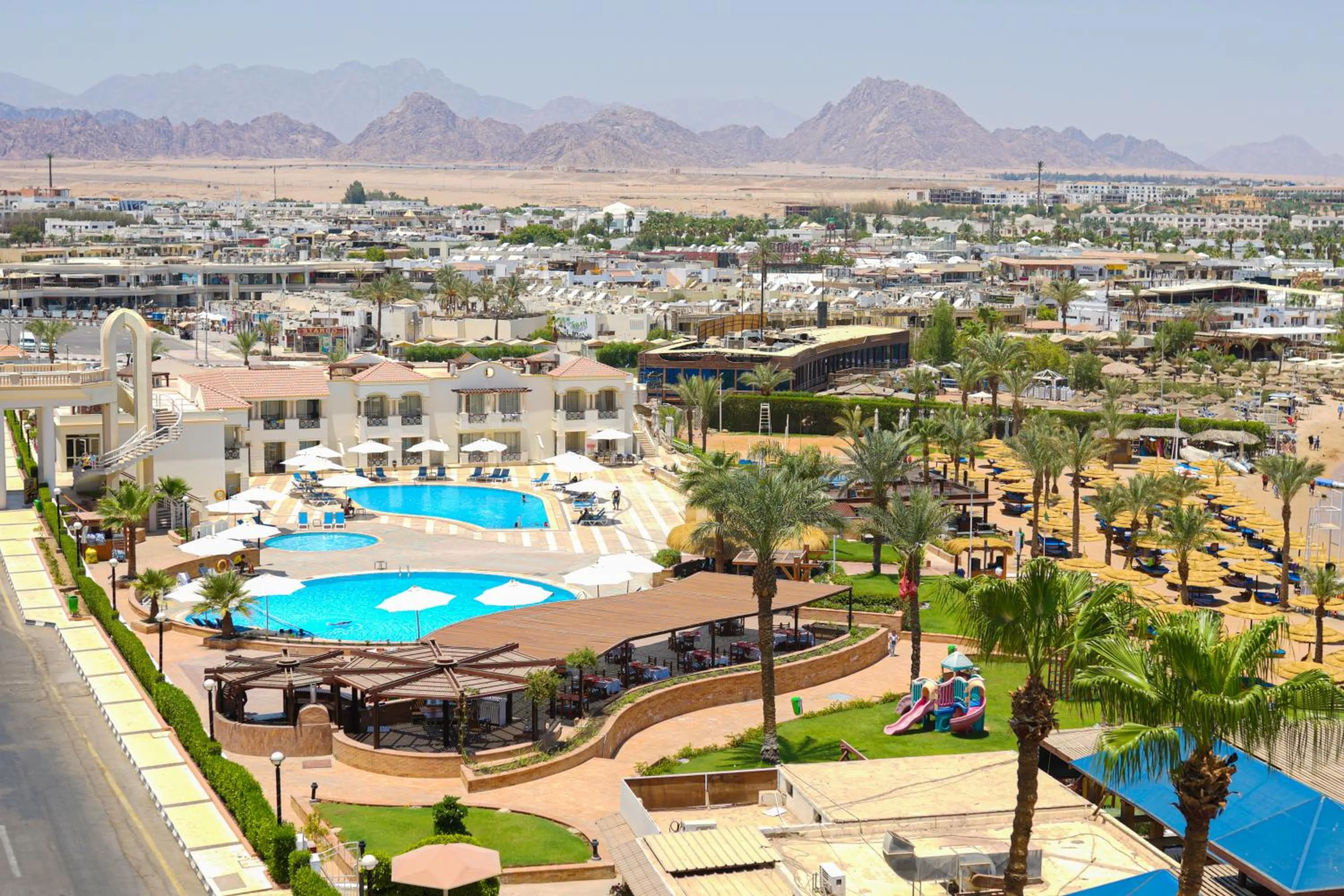 Bird's eye view in Marina Sharm Hotel
