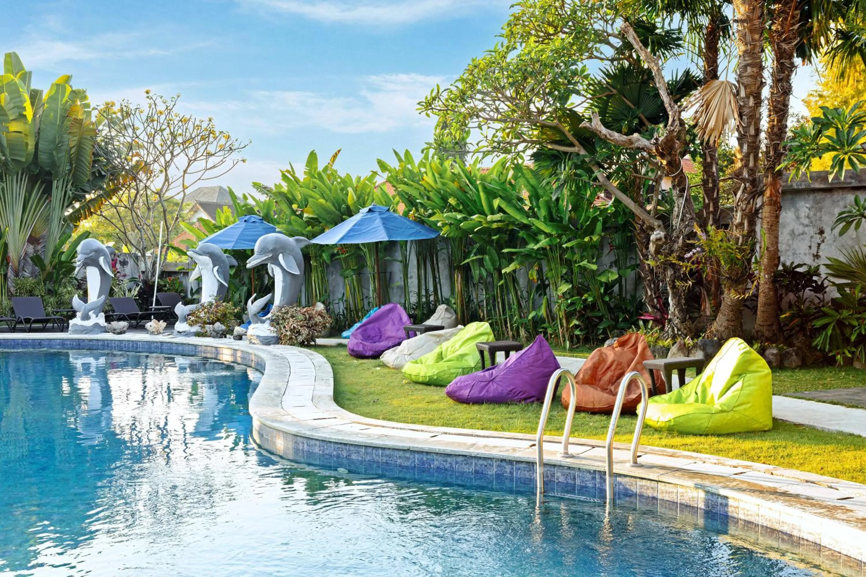 Swimming pool in Grand Kesambi Resort and Villas Seminyak