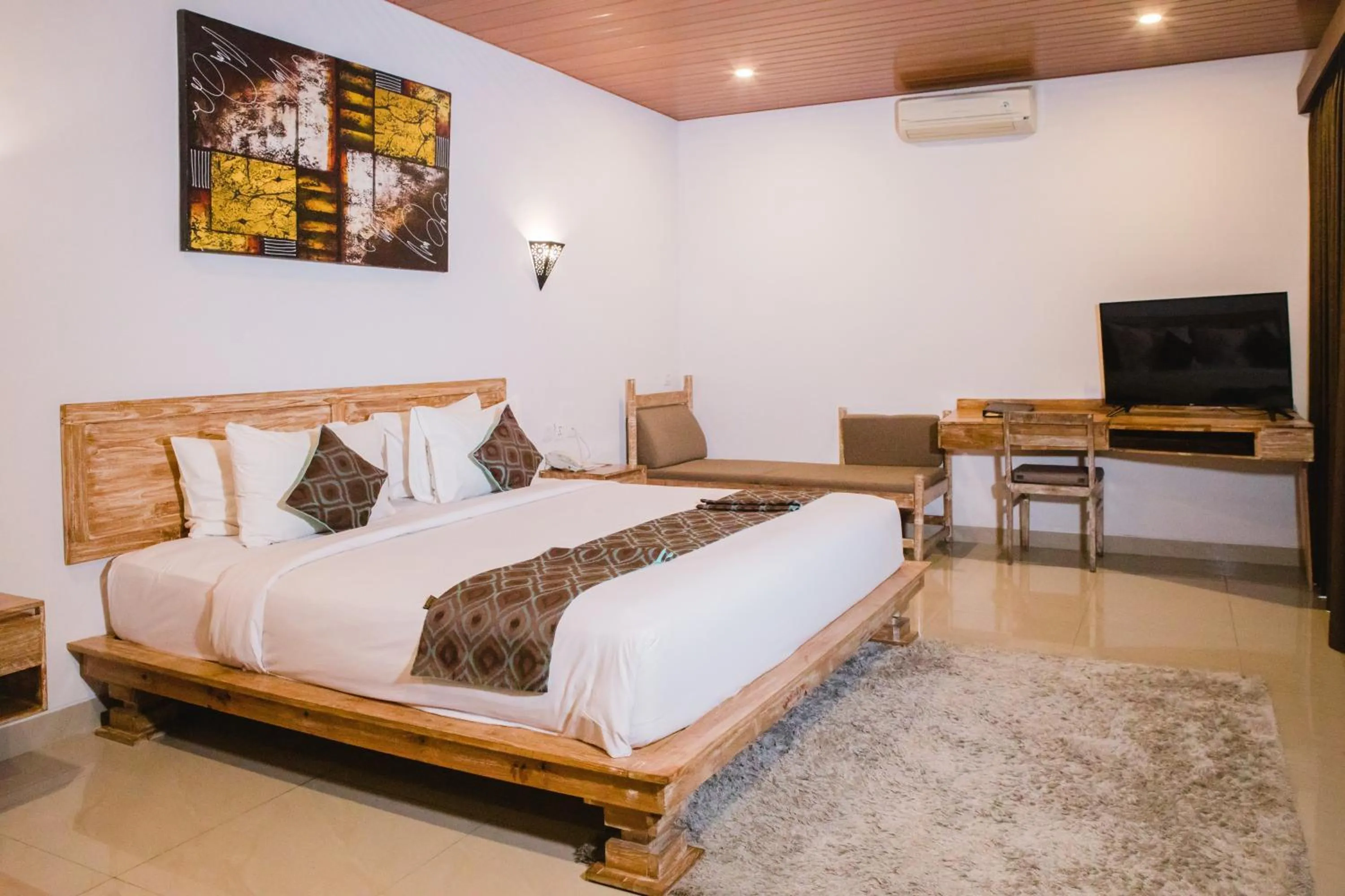 TV and multimedia, Bed in Grand Kesambi Resort and Villas Seminyak